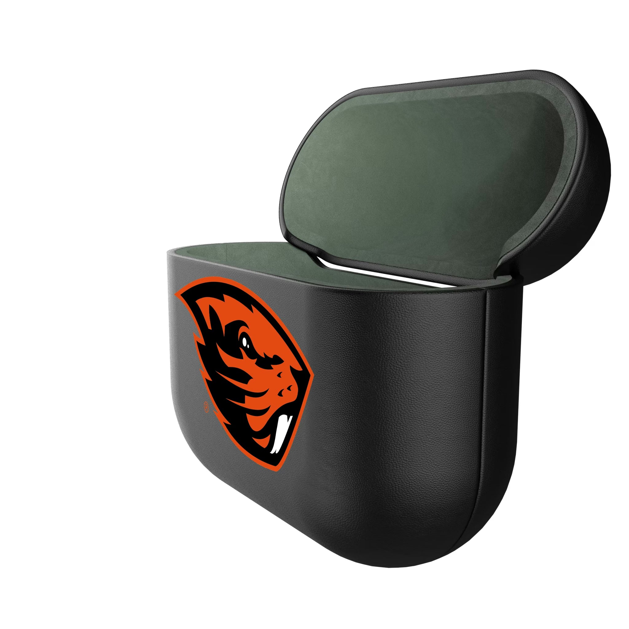 Oregon State University Beavers Personalized Insignia AirPods AirPod Case Cover - Isometric View#Device_AirPods 3rd Gen