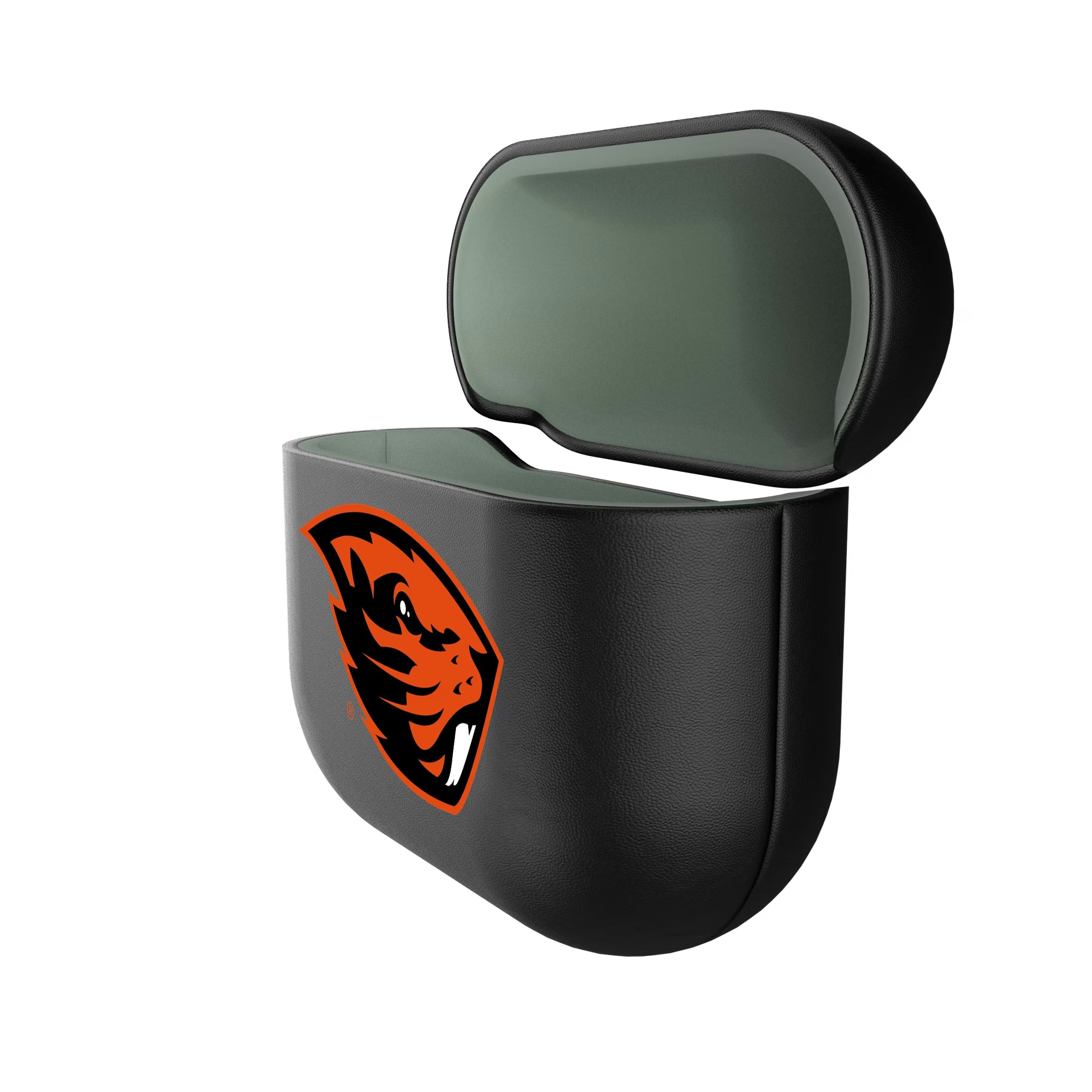 Oregon State University Beavers Personalized Insignia AirPods AirPod Case Cover - Isometric View#Device_AirPods 4