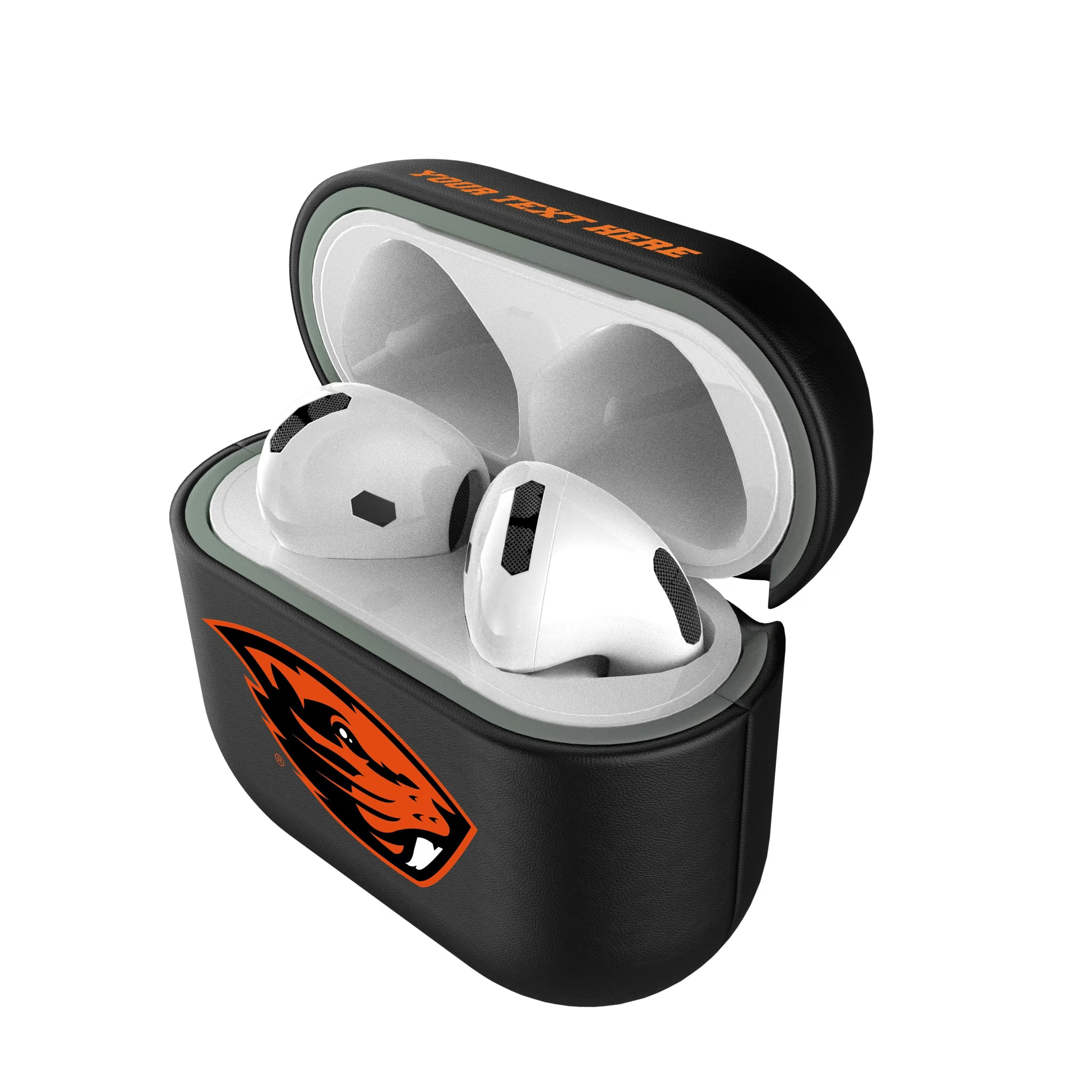 Oregon State University Beavers Personalized Insignia AirPods AirPod Case Cover#Device_AirPods 4
