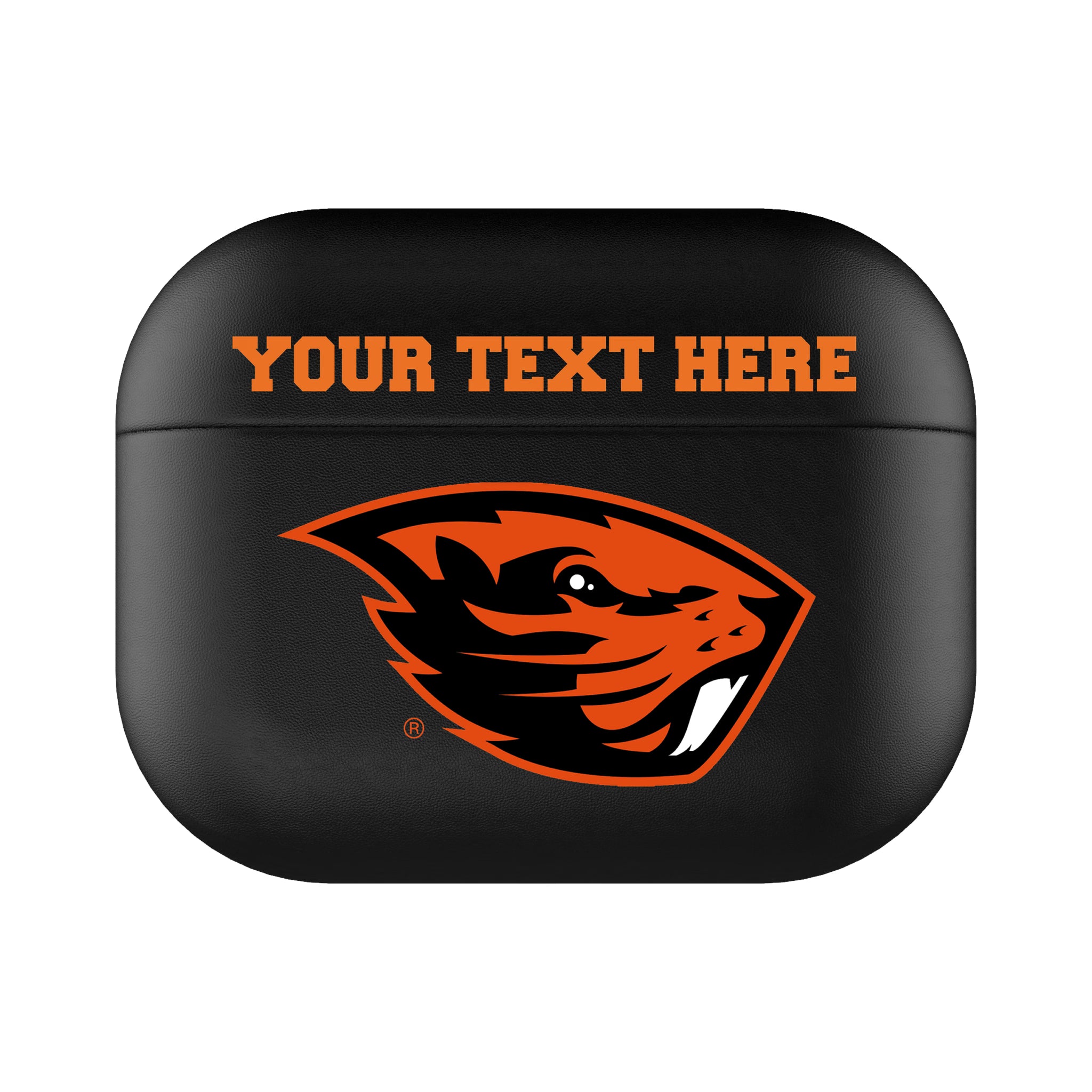 Oregon State University Beavers Personalized Insignia AirPods AirPod Case Cover#Device_AirPods Pro 3