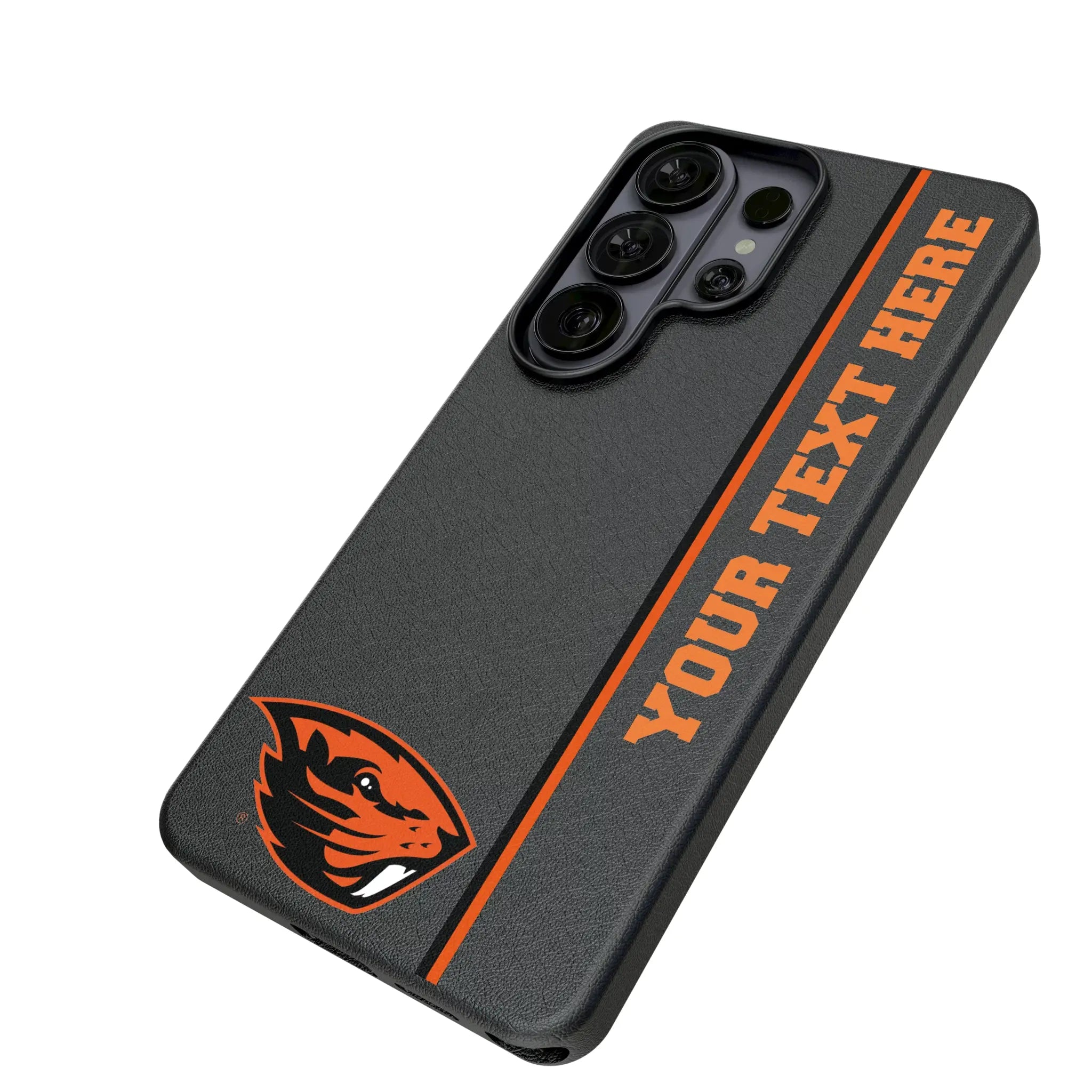 Oregon State University Beavers Personalized Sidebard Galaxy MagSafe Compatible Phone Case for Samsung Galaxy - Isometric View#Device_Galaxy S26 Ultra