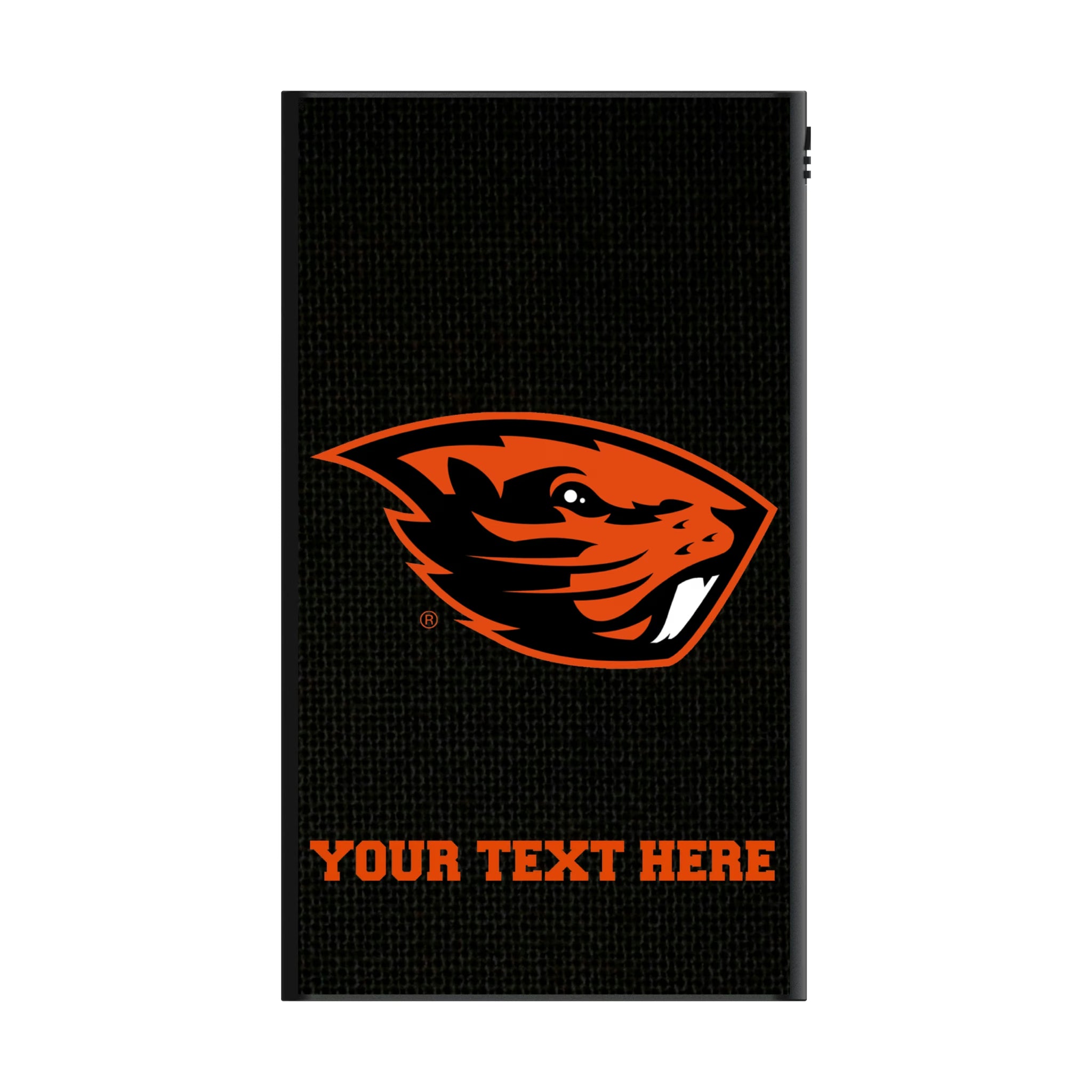 Oregon State University Beavers Personalized Solid 5000mAh Flat Powerbank