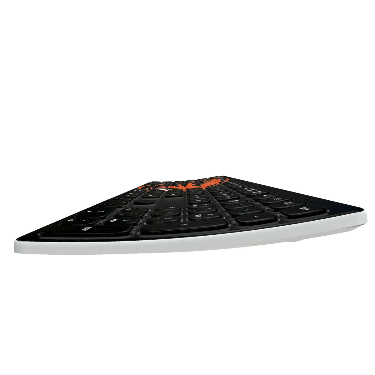 Oregon State University Beavers Solid KKB605 Curved Wireless Keyboard
