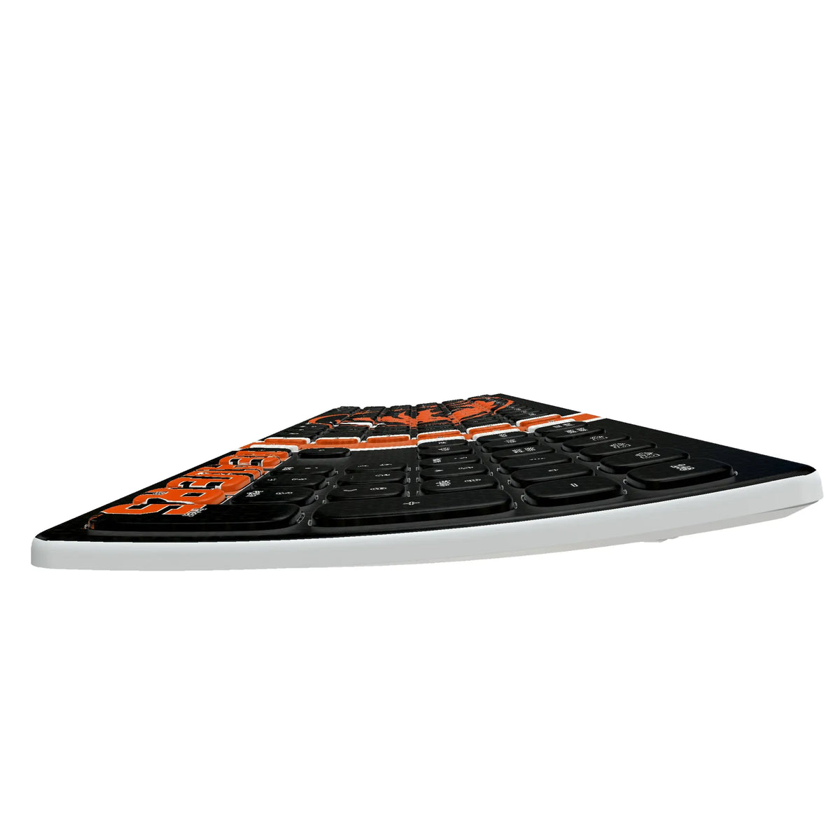 Oregon State University Beavers Stripe KKB605 Curved Wireless Keyboard