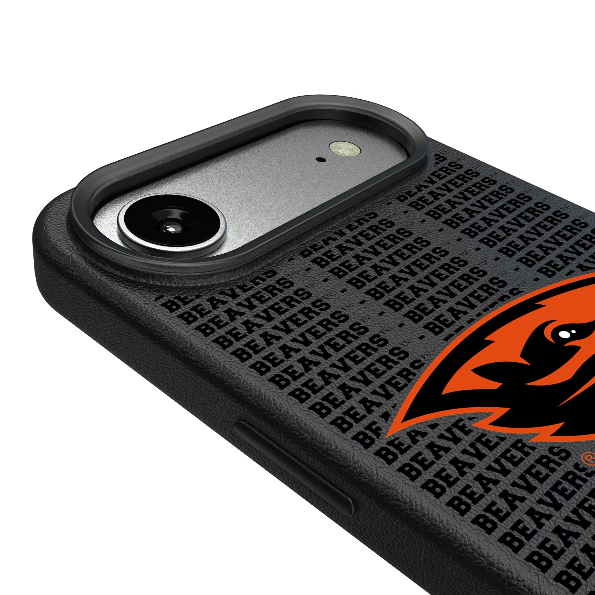 Oregon State University Beavers Text Backdrop iPhone MagSafe Compatible Phone Case for Apple iPhone - Detail#Device_iPhone Air