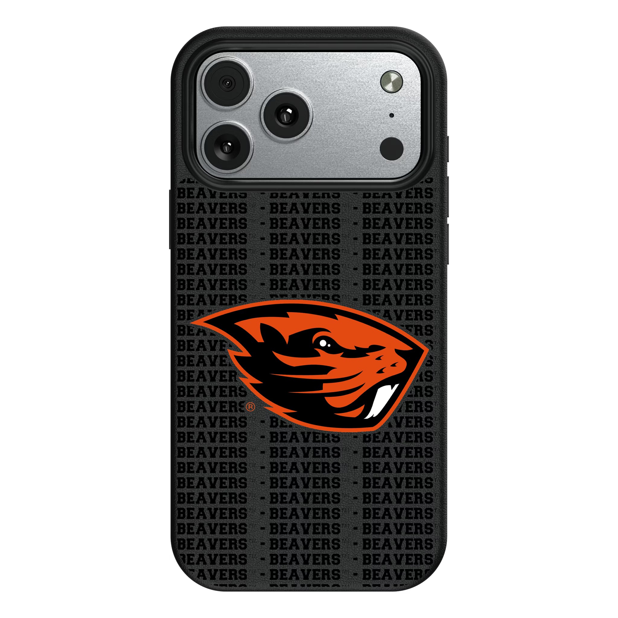 Oregon State University Beavers Text Backdrop iPhone MagSafe Compatible Phone Case for Apple iPhone#Device_iPhone 17 Pro Max