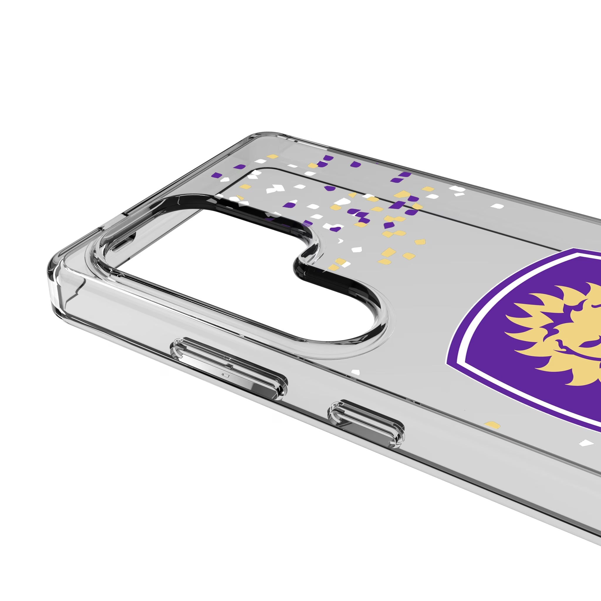 Orlando City Soccer Club Confetti Galaxy Clear Phone Case for Samsung Galaxy - Detail