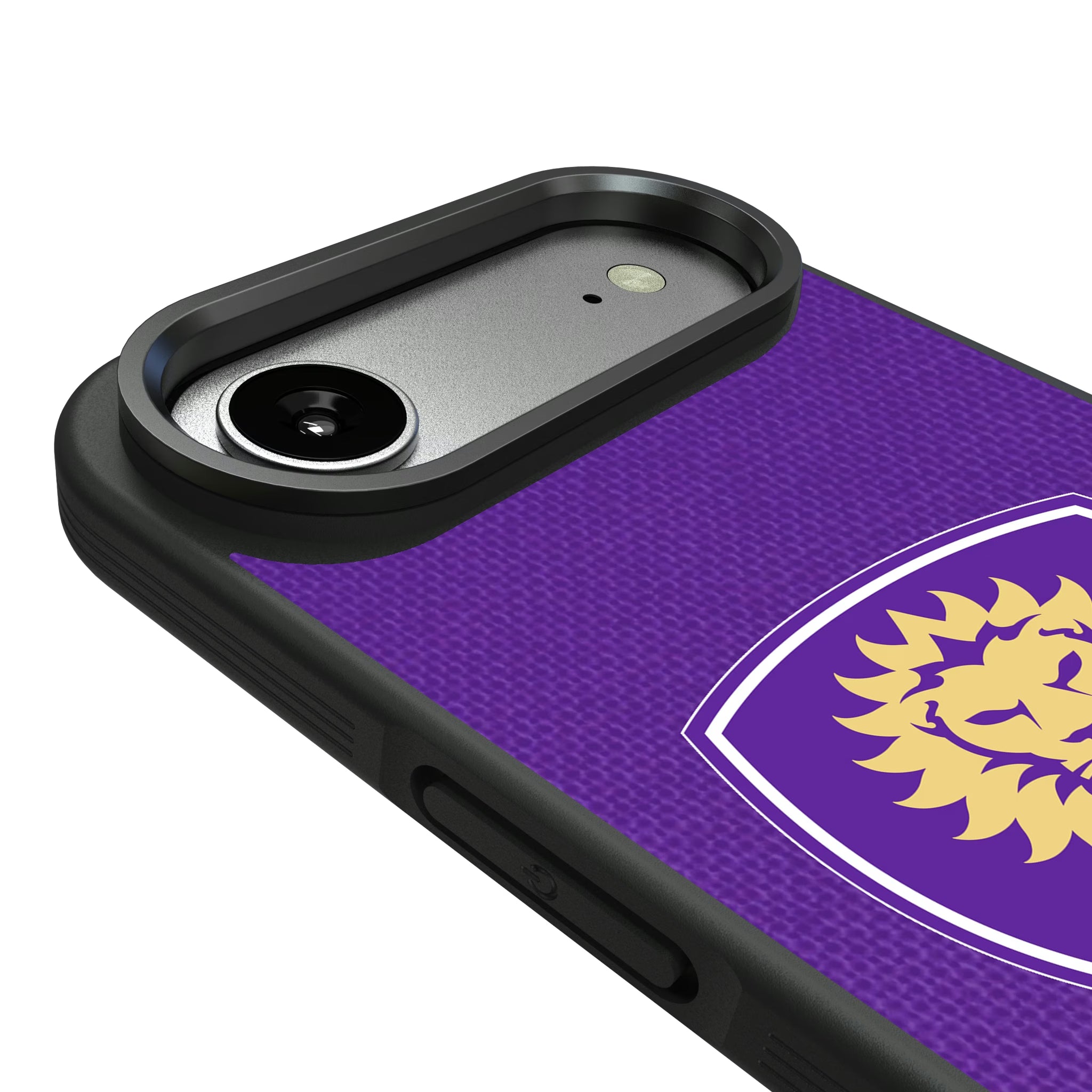 Orlando City Soccer Club Diagonal Stripe iPhone Bump Phone Case for Apple iPhone - Detail#Device_iPhone Air