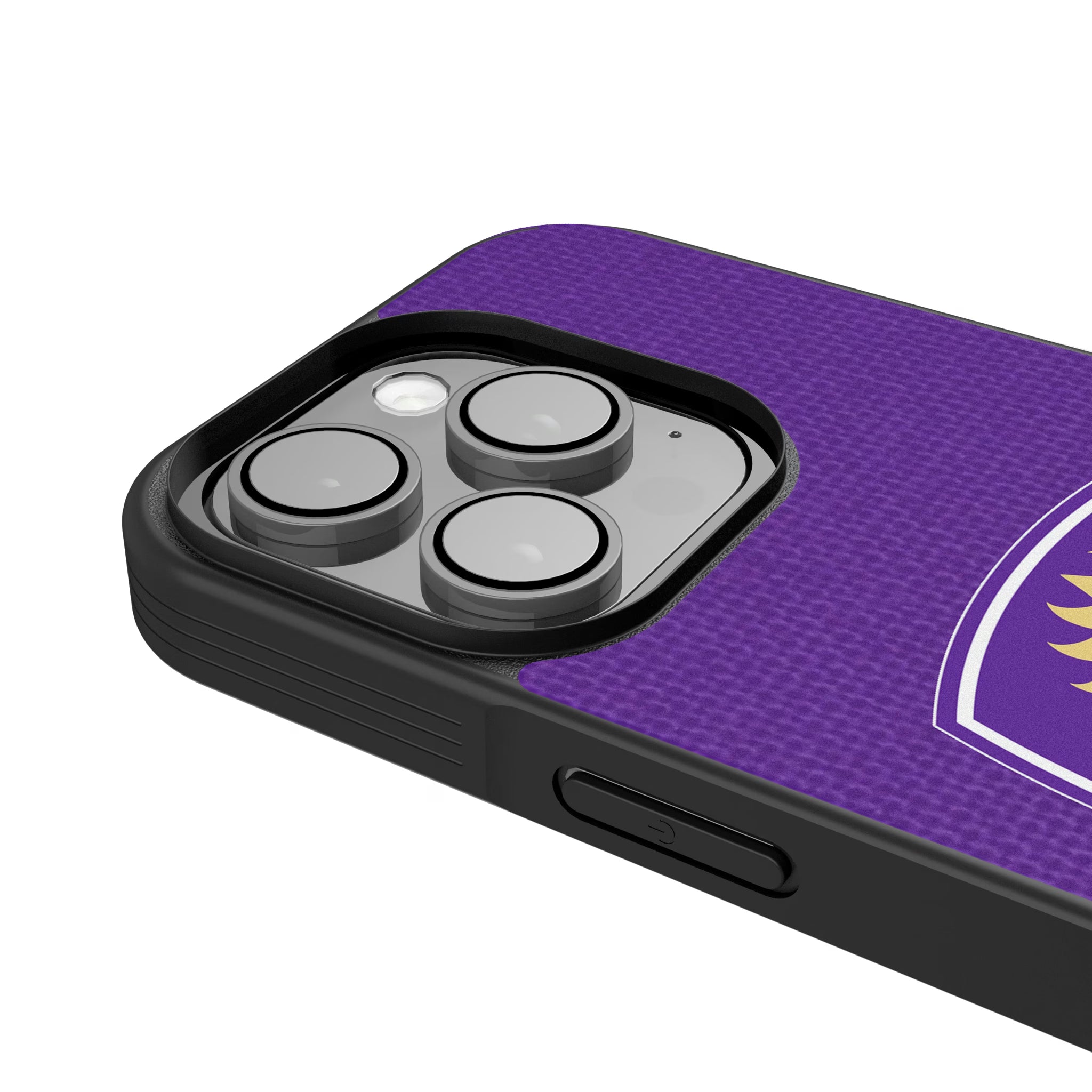 Orlando City Soccer Club Diagonal Stripe iPhone Bump Phone Case for Apple iPhone - Detail
