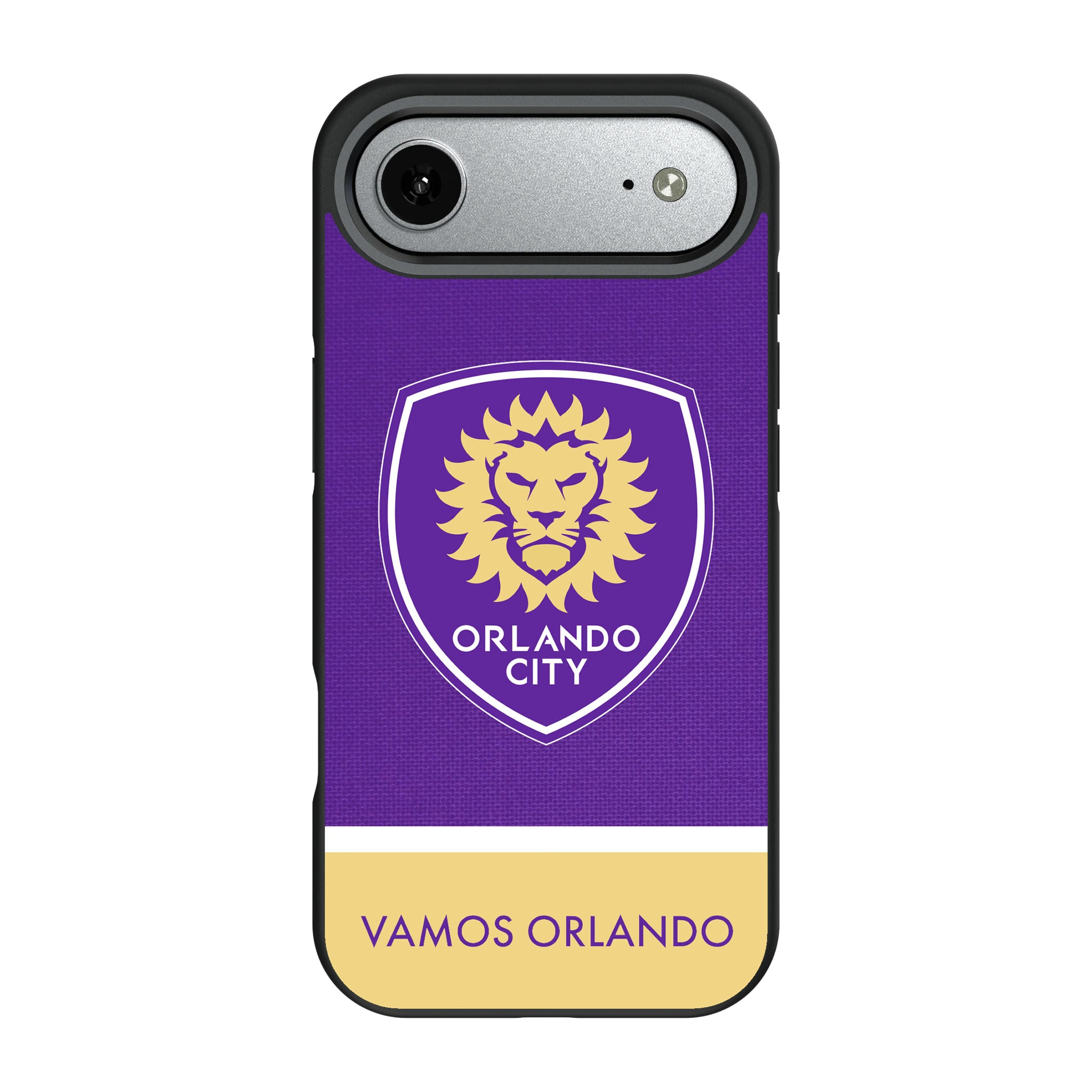 Orlando City Soccer Club Endzone Solid iPhone Bump Phone Case for Apple iPhone#Device_iPhone Air