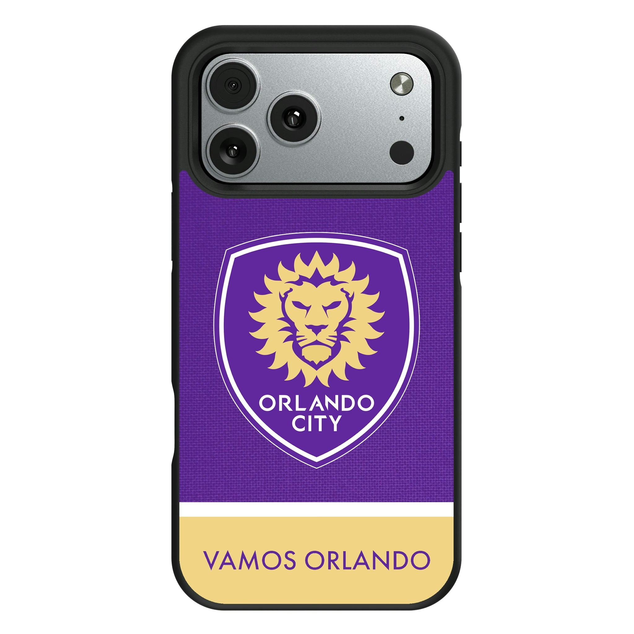 Orlando City Soccer Club Endzone Solid iPhone Bump Phone Case for Apple iPhone#Device_iPhone 17 Pro Max