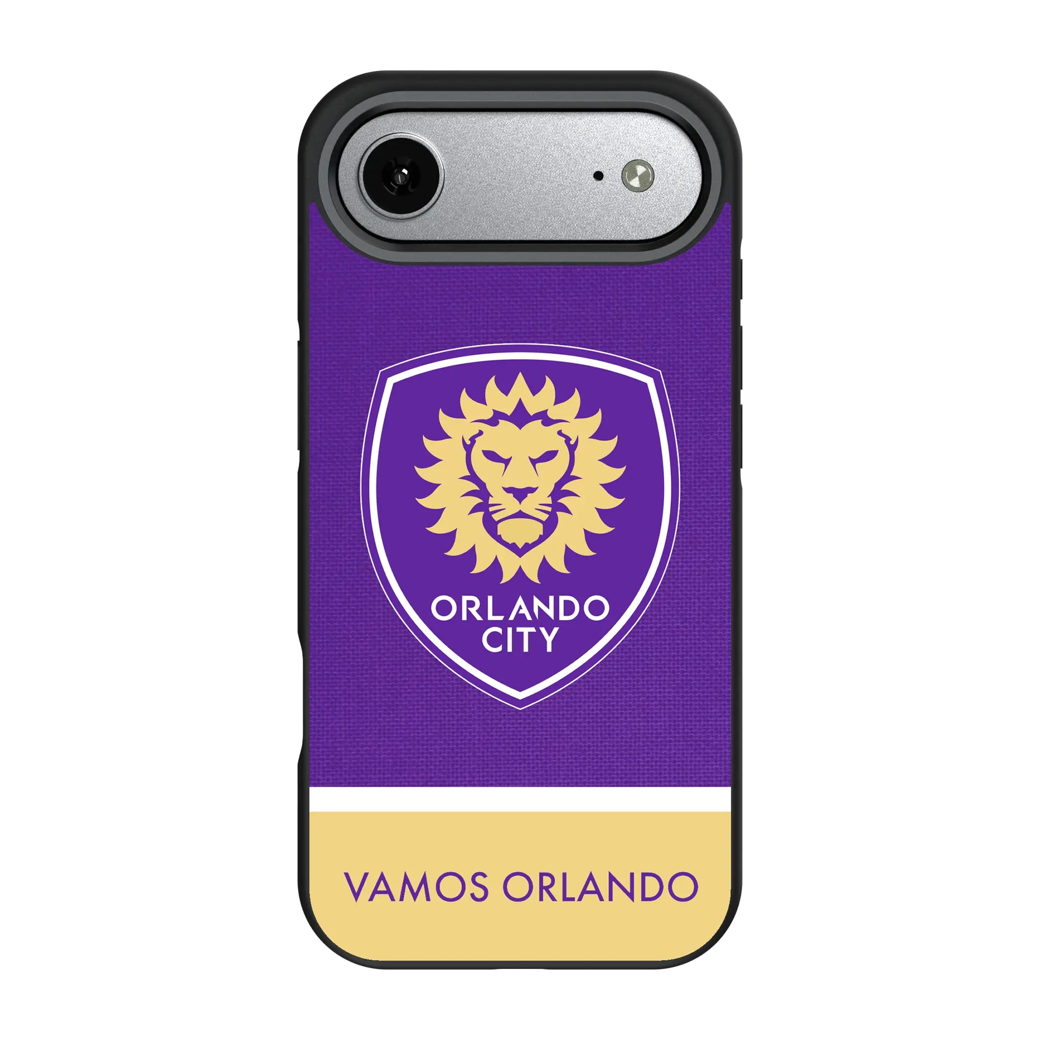 Orlando City Soccer Club Endzone Solid iPhone Bump Phone Case for Apple iPhone#Device_iPhone Air