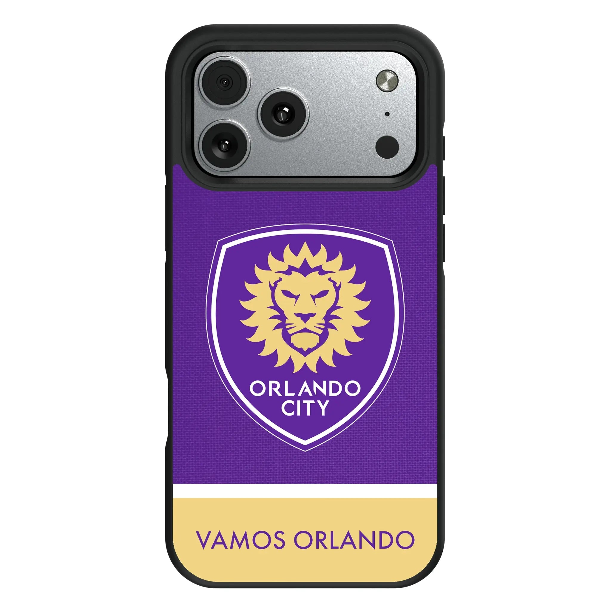 Orlando City Soccer Club Endzone Solid iPhone Bump Phone Case for Apple iPhone#Device_iPhone 17 Pro Max