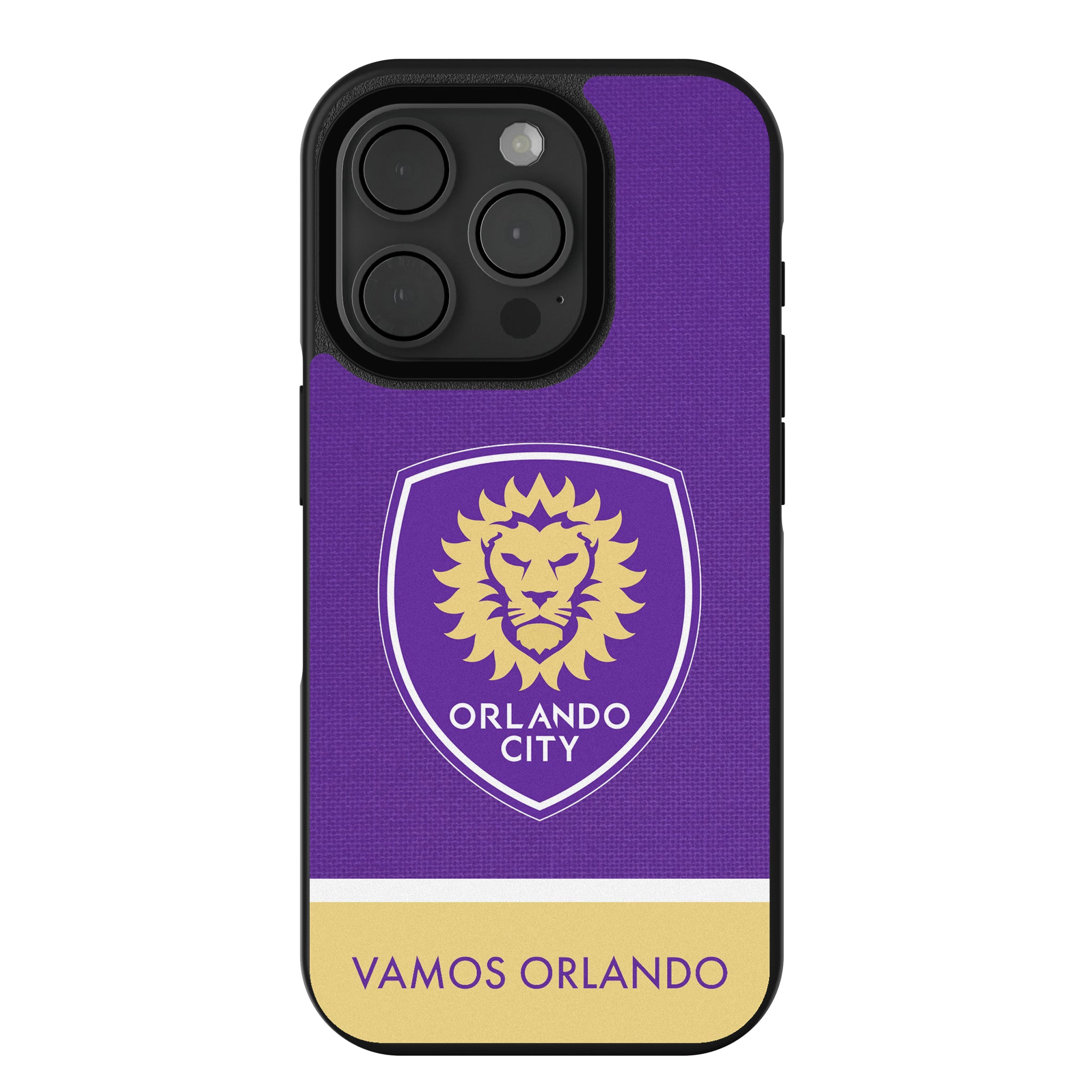 Orlando City Soccer Club Endzone Solid iPhone Bump Phone Case for Apple iPhone