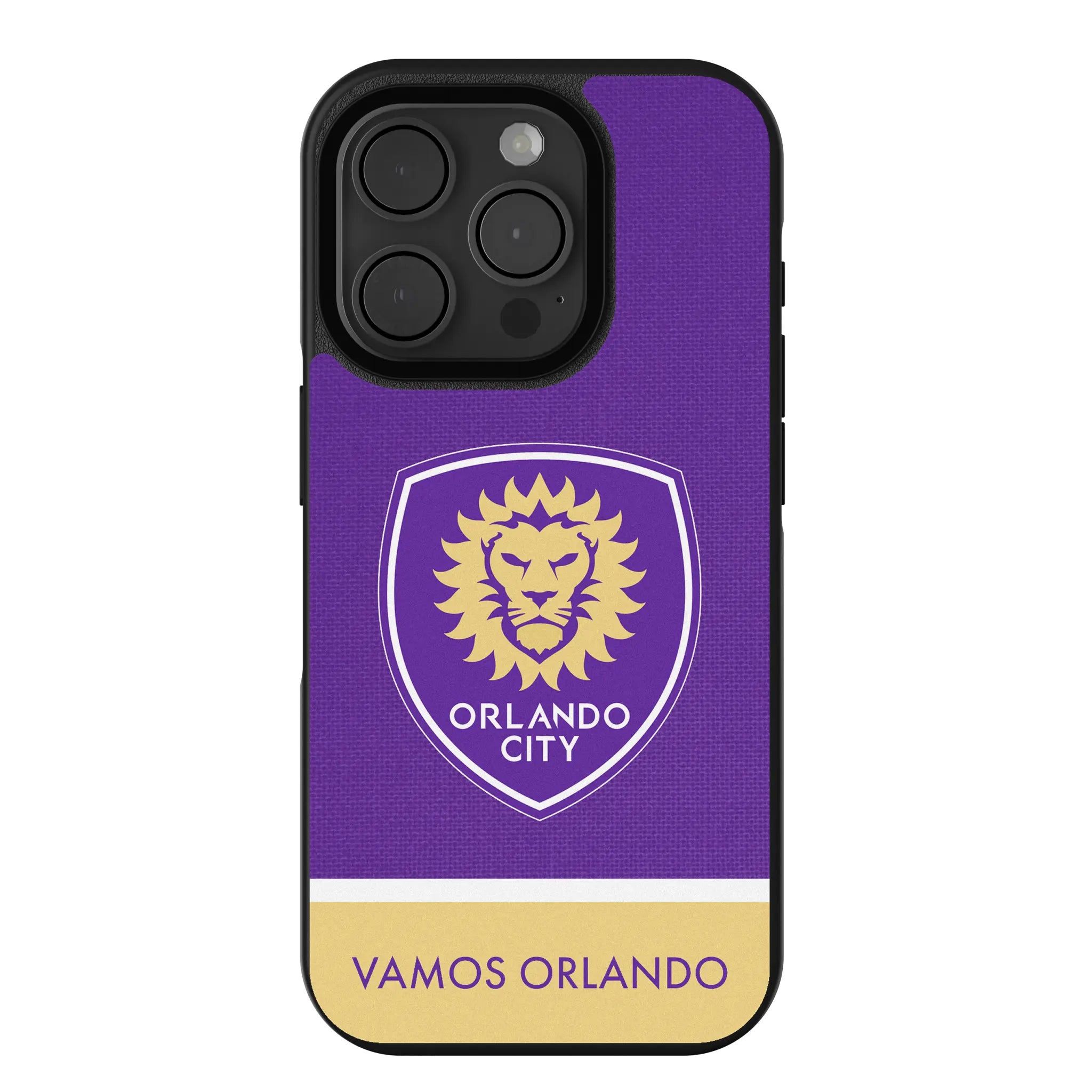 Orlando City Soccer Club Endzone Solid iPhone Bump Phone Case for Apple iPhone