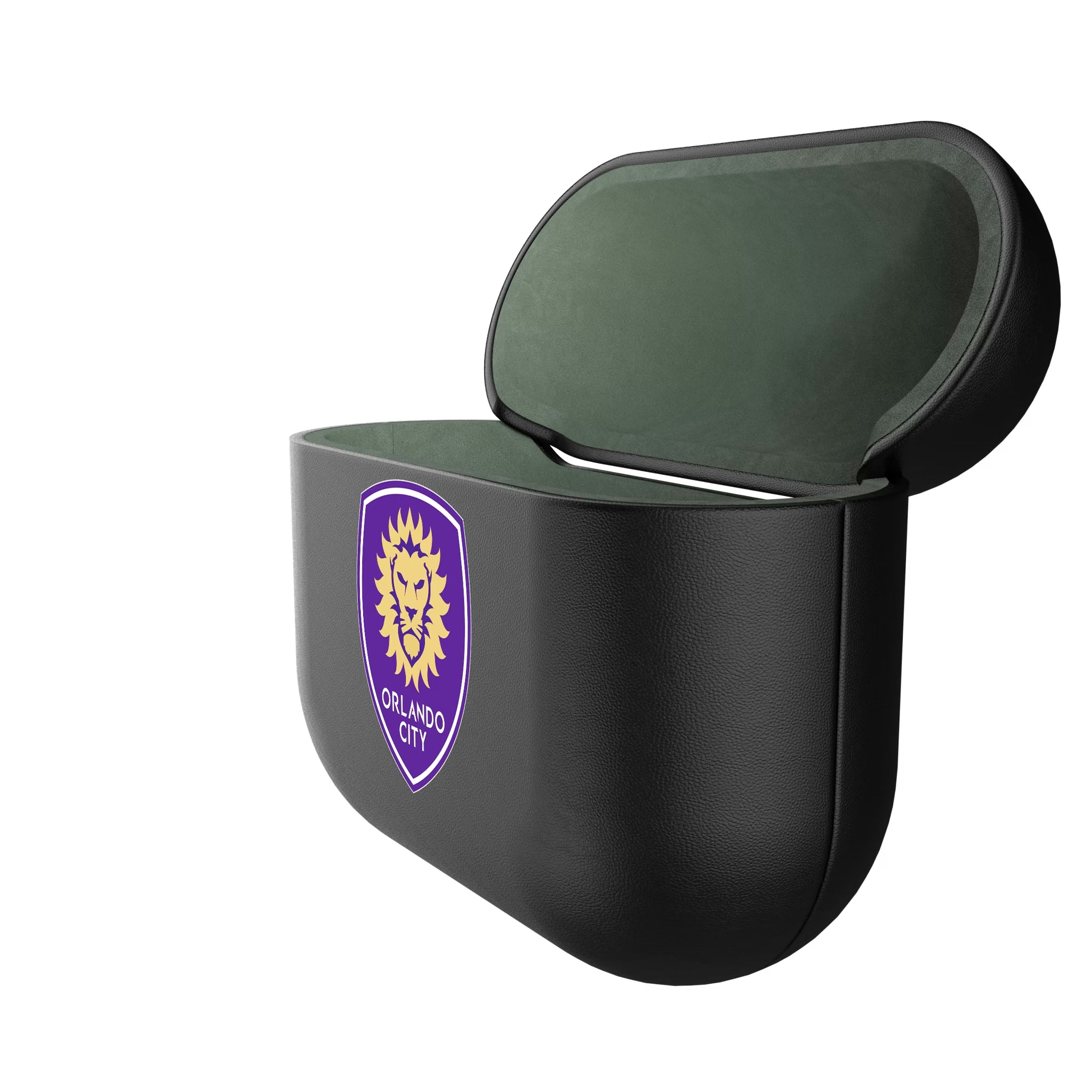 Orlando City Soccer Club Insignia AirPods AirPod Case Cover - Isometric View#Device_AirPods 3rd Gen