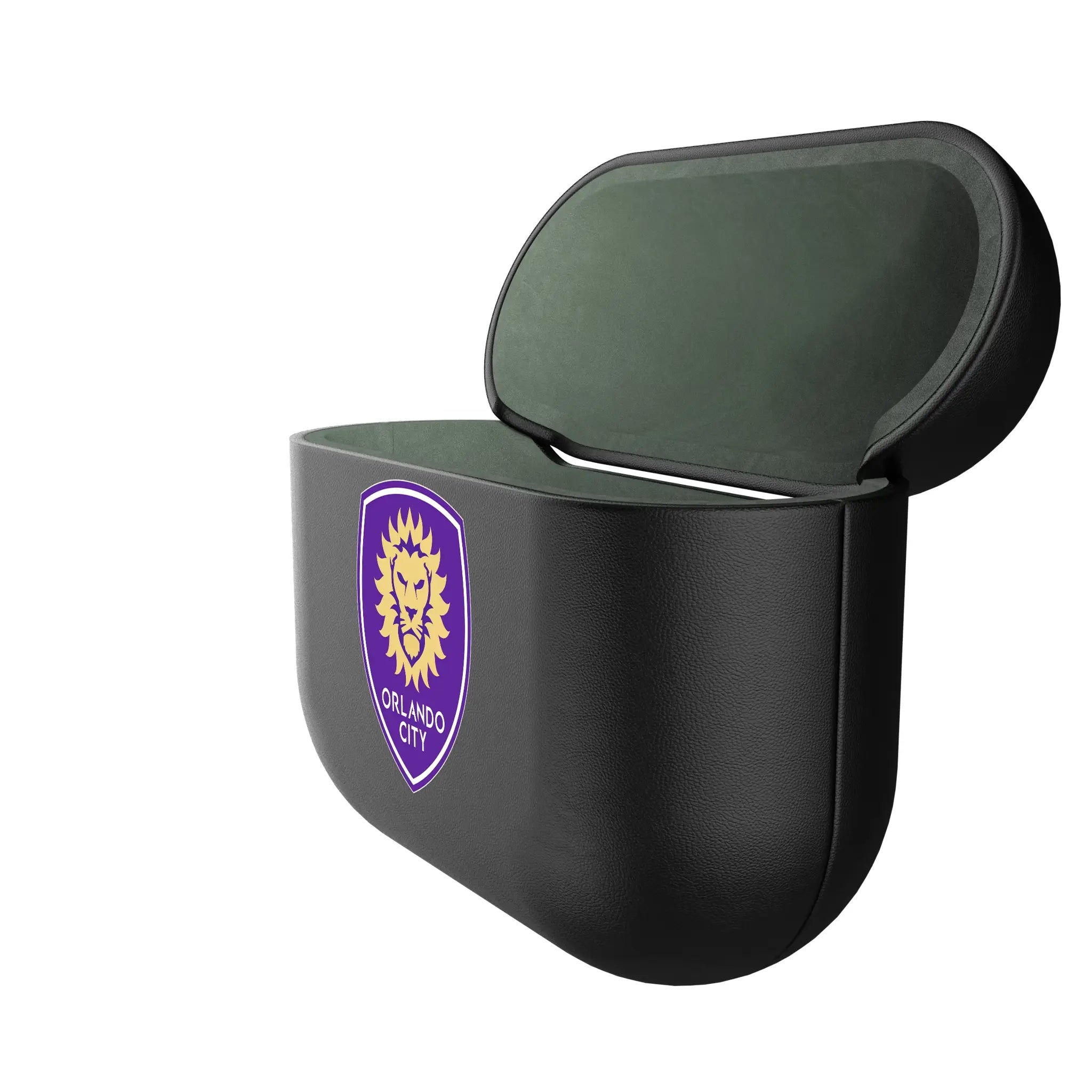 Orlando City Soccer Club Insignia AirPods AirPod Case Cover - Isometric View#Device_AirPods 3rd Gen