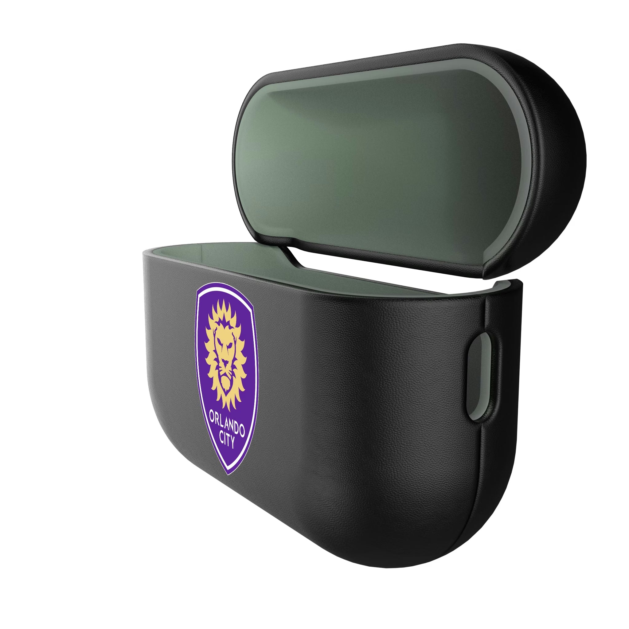 Orlando City Soccer Club Insignia AirPods AirPod Case Cover - Isometric View#Device_AirPods Pro 3