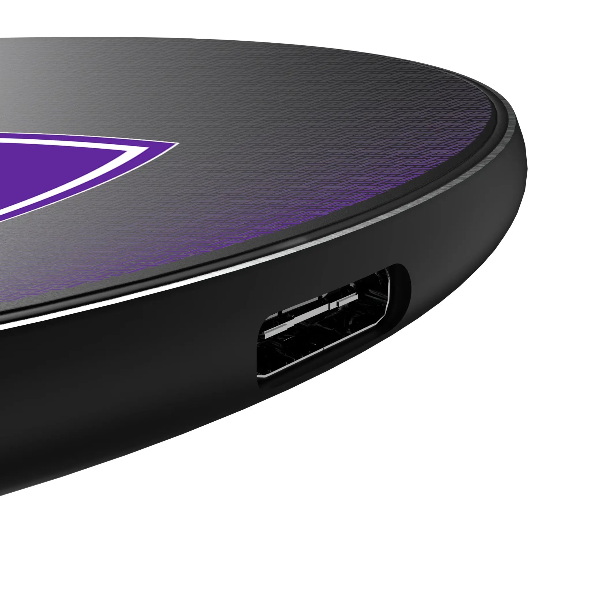 Orlando City Soccer Club Linen 15-Watt Wireless Charger - Detail