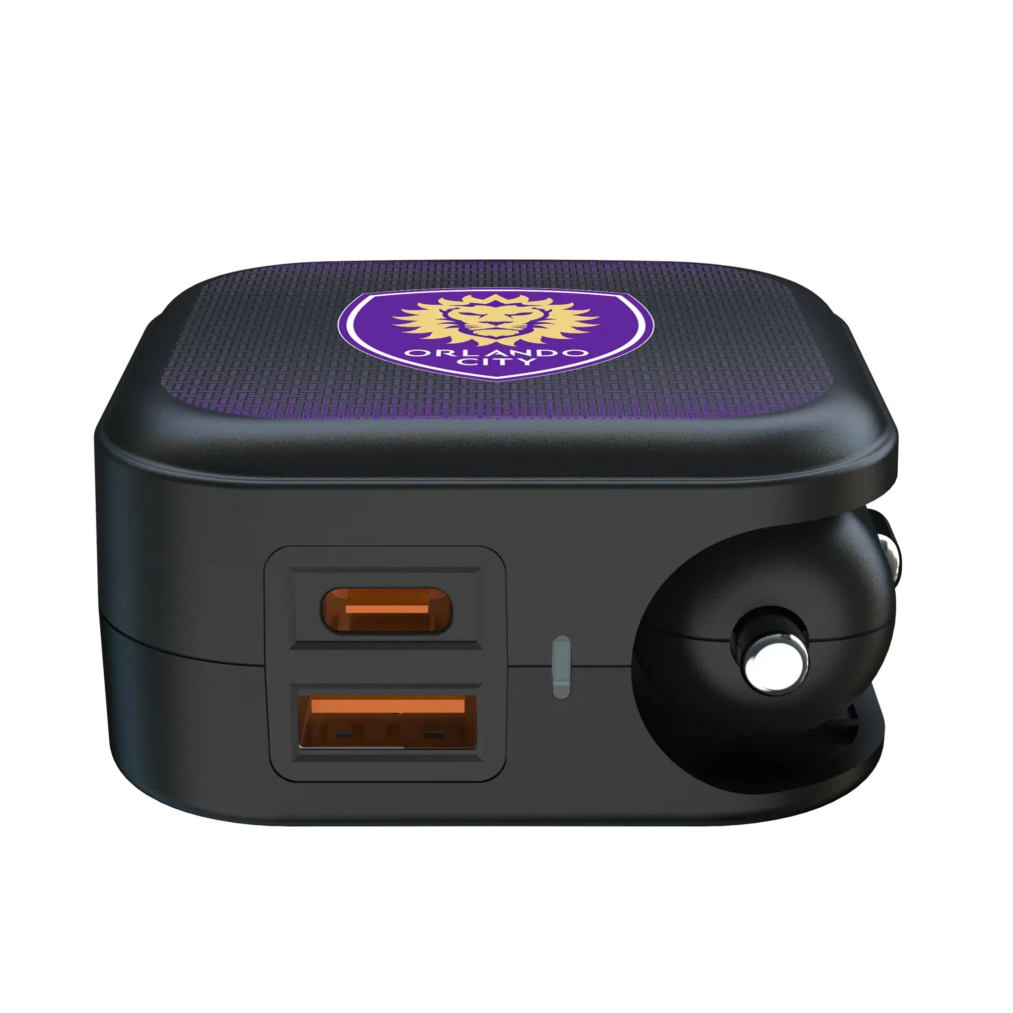 Orlando City Soccer Club Linen 2 in 1 USB A/C Charger