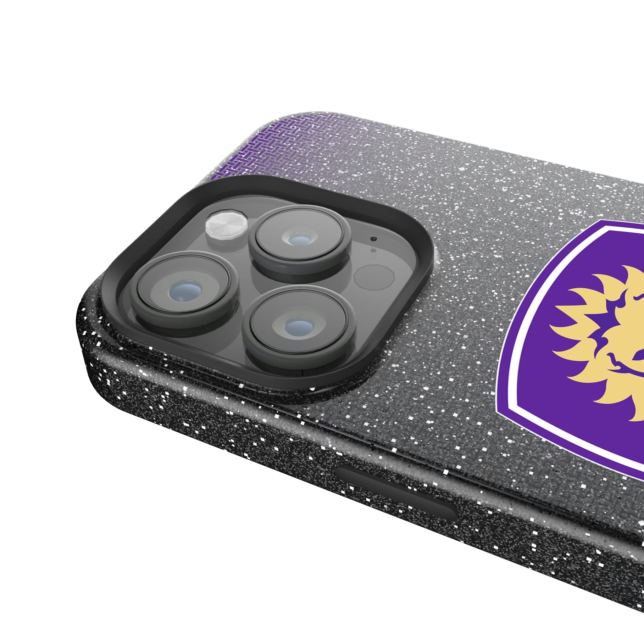 Orlando City Soccer Club Linen iPhone Bling Phone Case for Apple iPhone - Detail