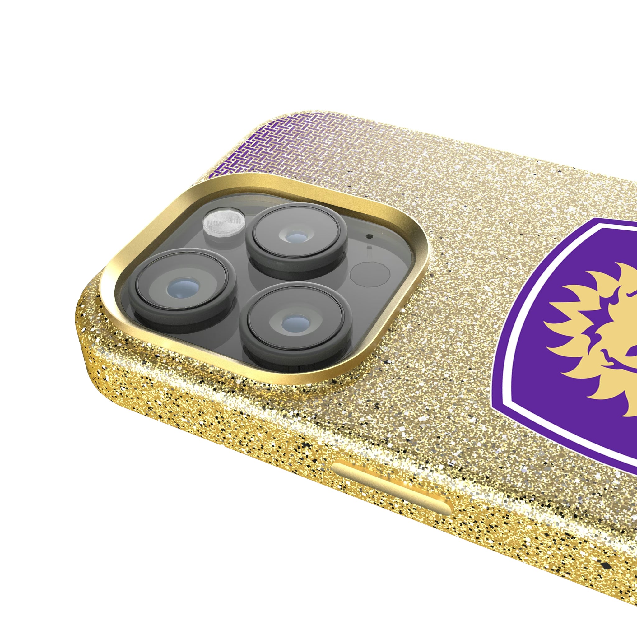 Orlando City Soccer Club Linen iPhone Bling Phone Case for Apple iPhone - Detail