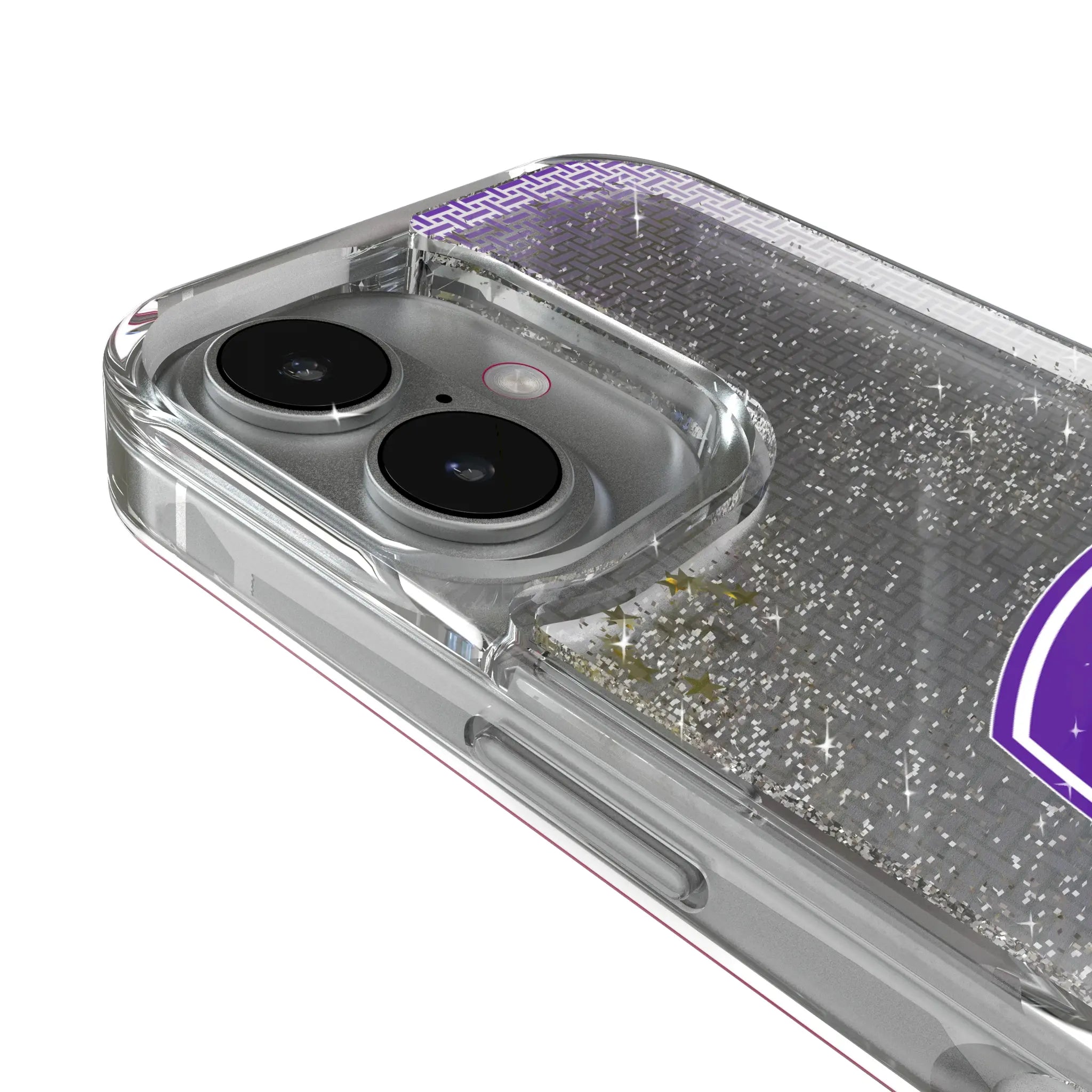 Orlando City Soccer Club Linen iPhone Glitter Phone Case for Apple iPhone - Detail