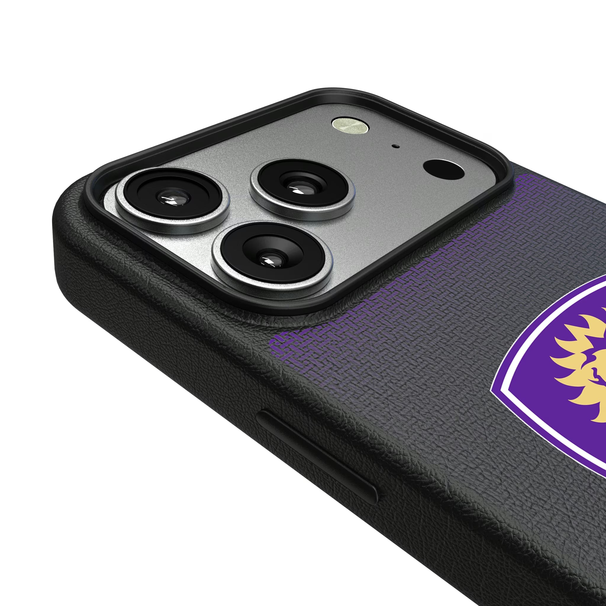Orlando City Soccer Club Linen iPhone MagSafe Compatible Phone Case for Apple iPhone - Detail#Device_iPhone 17 Pro