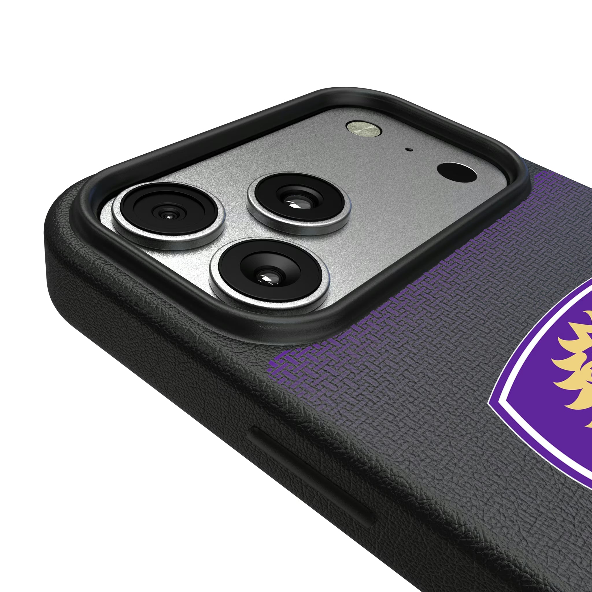Orlando City Soccer Club Linen iPhone MagSafe Compatible Phone Case for Apple iPhone - Detail#Device_iPhone 17 Pro Max