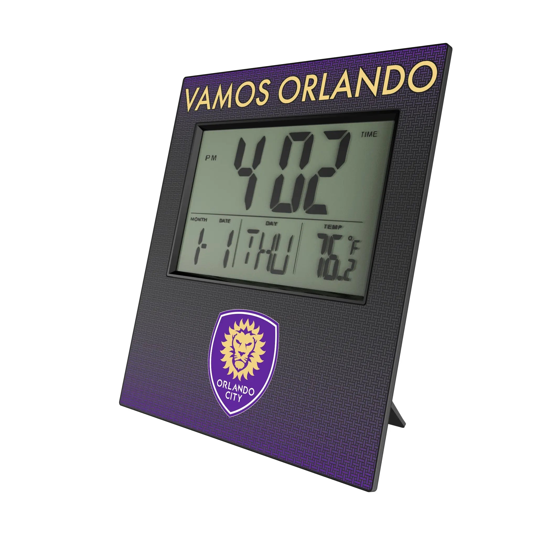 Orlando City Soccer Club Linen Wall Clock