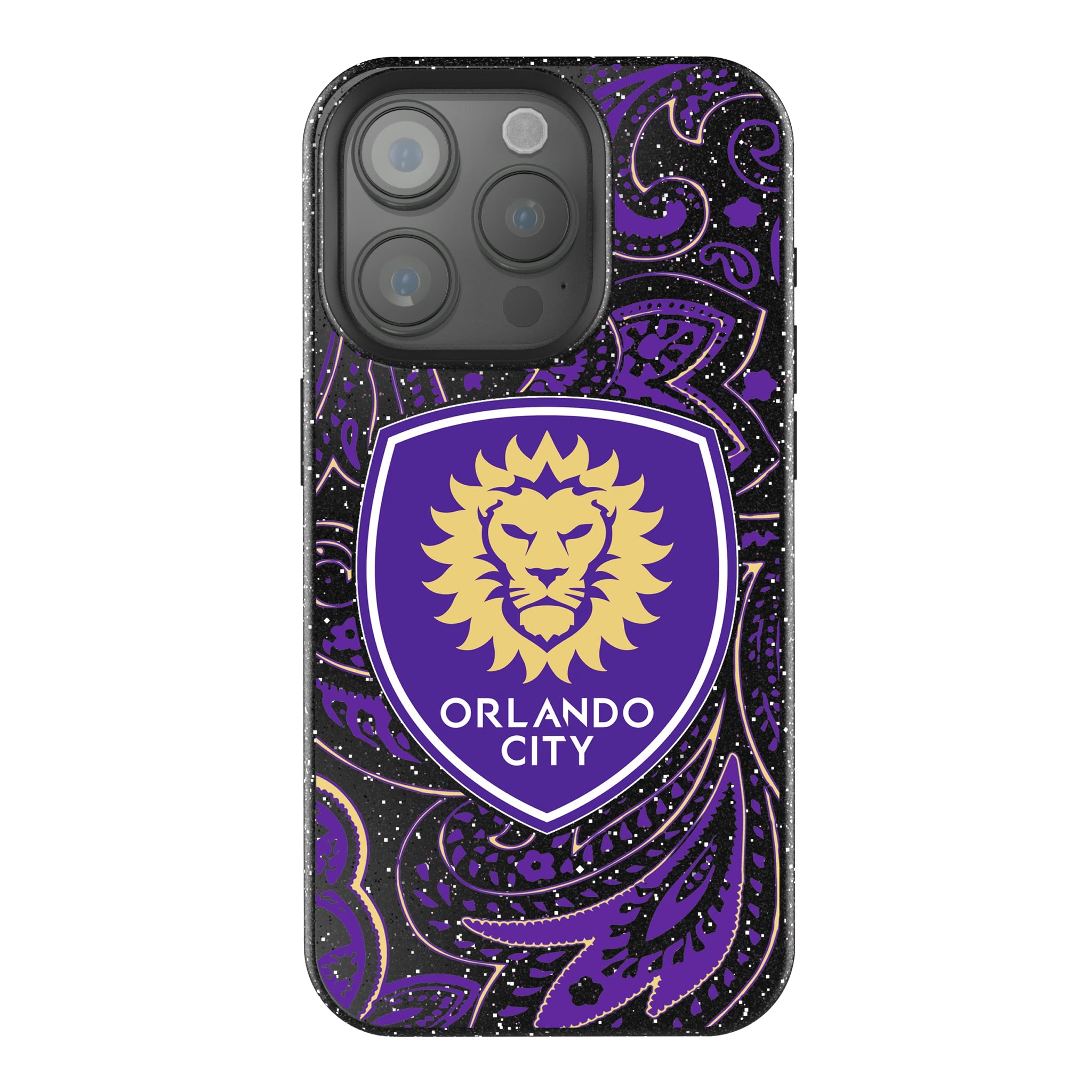Orlando City Soccer Club Paisley iPhone Bling Phone Case for Apple iPhone