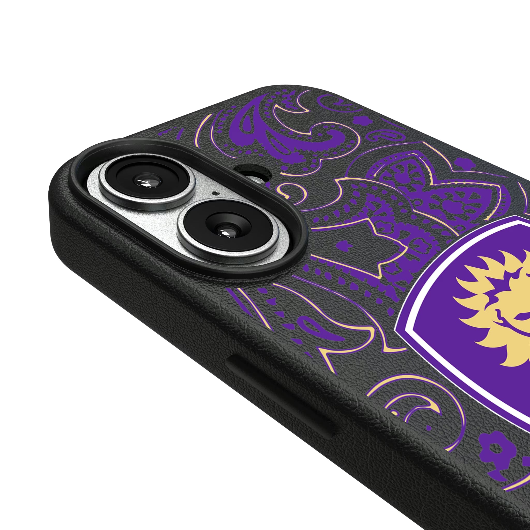 Orlando City Soccer Club Paisley iPhone MagSafe Compatible Phone Case for Apple iPhone - Detail#Device_iPhone 17