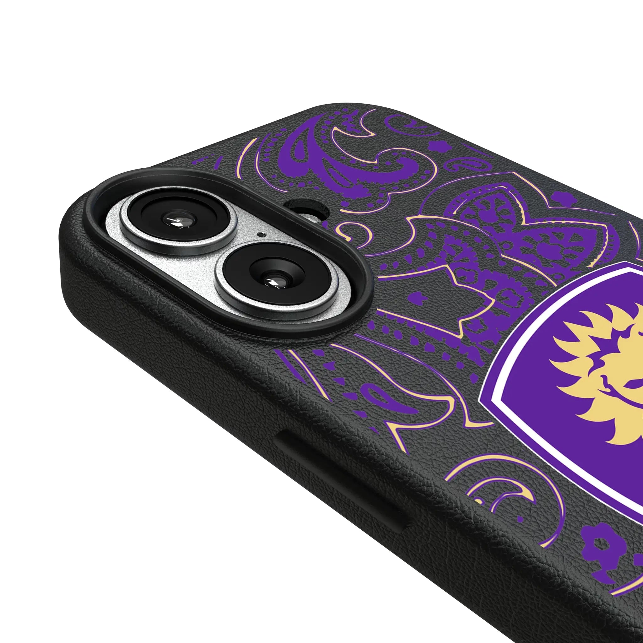 Orlando City Soccer Club Paisley iPhone MagSafe Compatible Phone Case for Apple iPhone - Detail#Device_iPhone 17