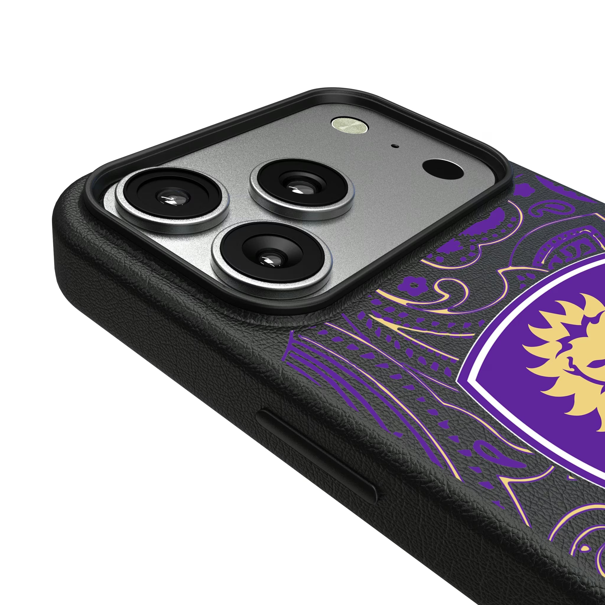 Orlando City Soccer Club Paisley iPhone MagSafe Compatible Phone Case for Apple iPhone - Detail#Device_iPhone 17 Pro