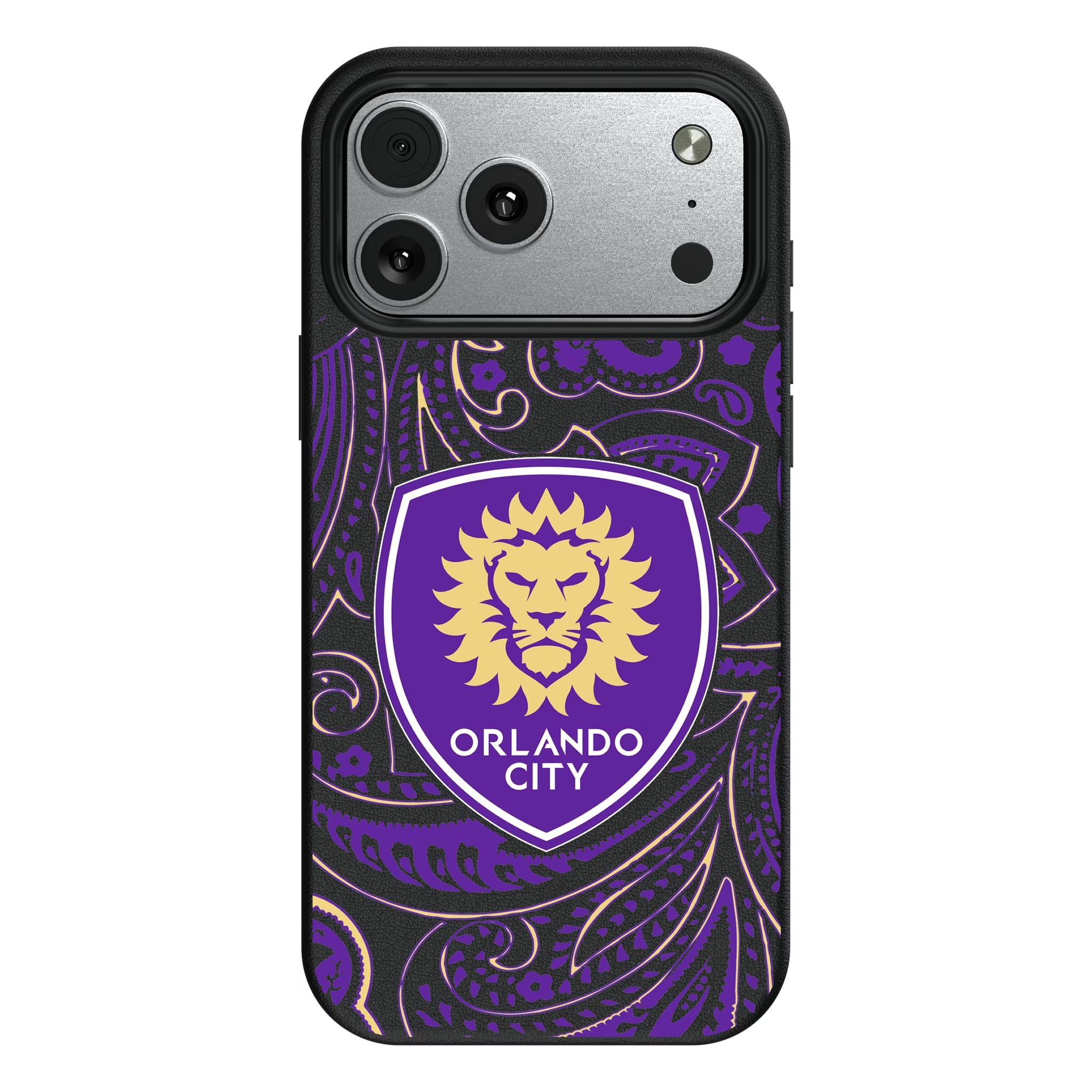 Orlando City Soccer Club Paisley iPhone MagSafe Compatible Phone Case for Apple iPhone#Device_iPhone 17 Pro Max