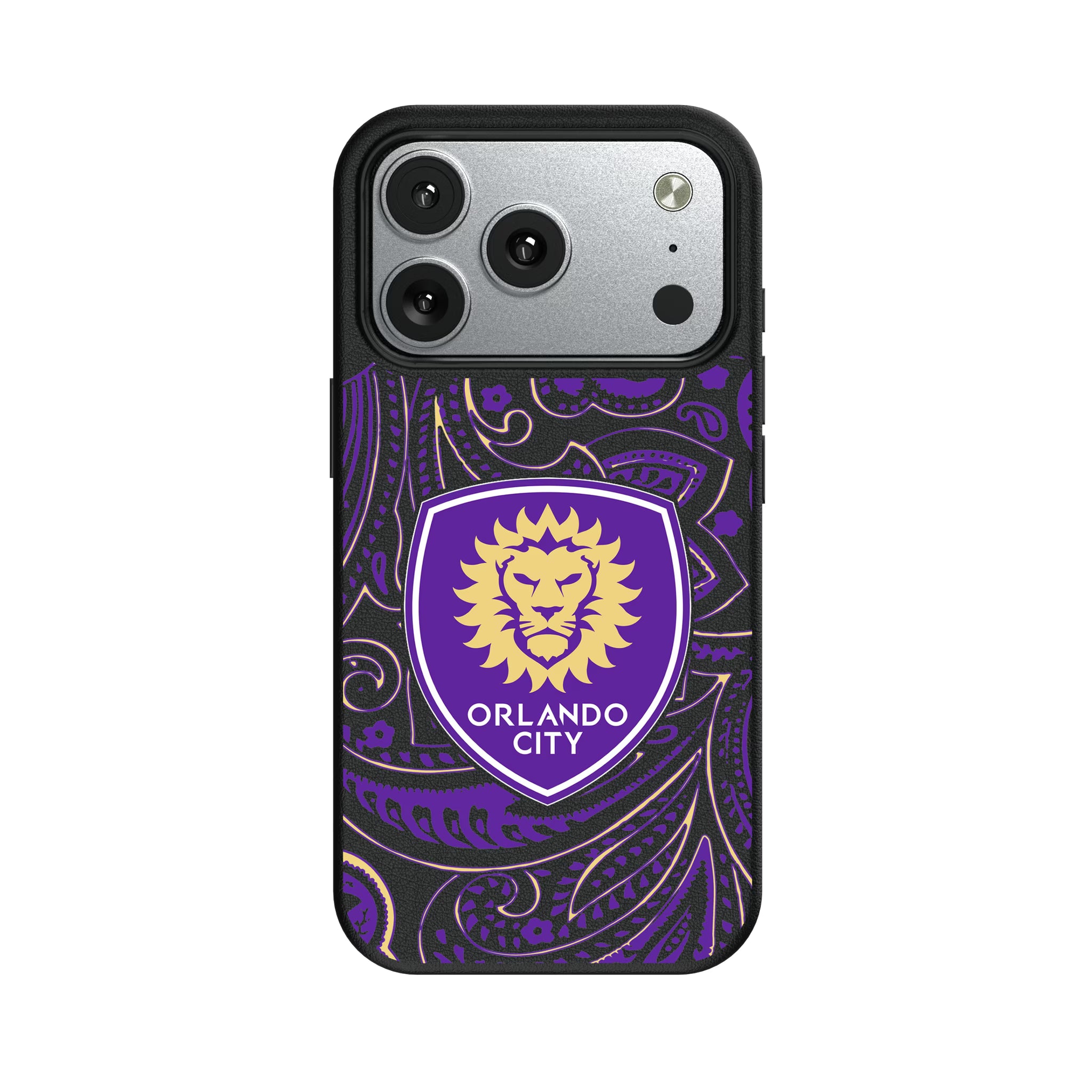 Orlando City Soccer Club Paisley iPhone MagSafe Compatible Phone Case for Apple iPhone#Device_iPhone 17 Pro