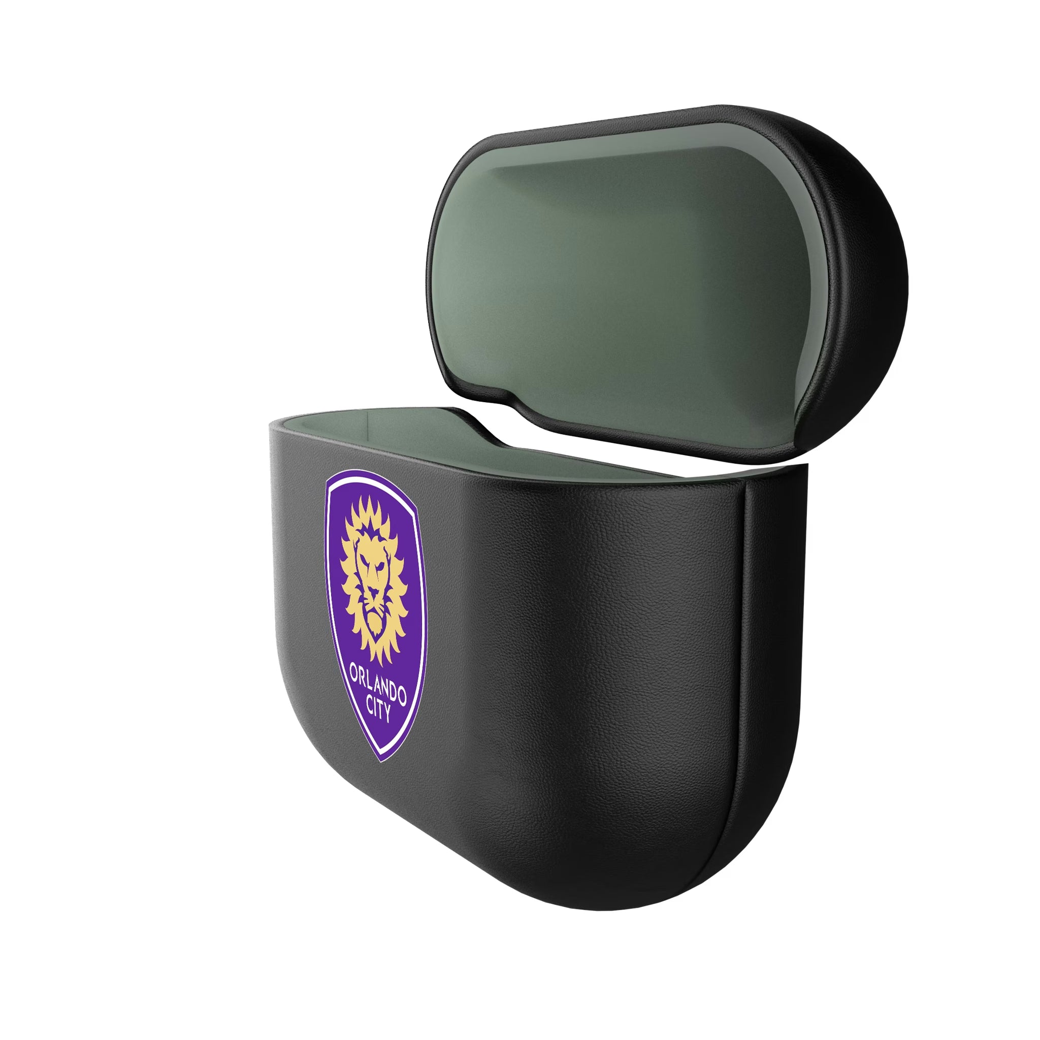 Orlando City Soccer Club Personalized Insignia AirPods AirPod Case Cover - Isometric View#Device_AirPods 4
