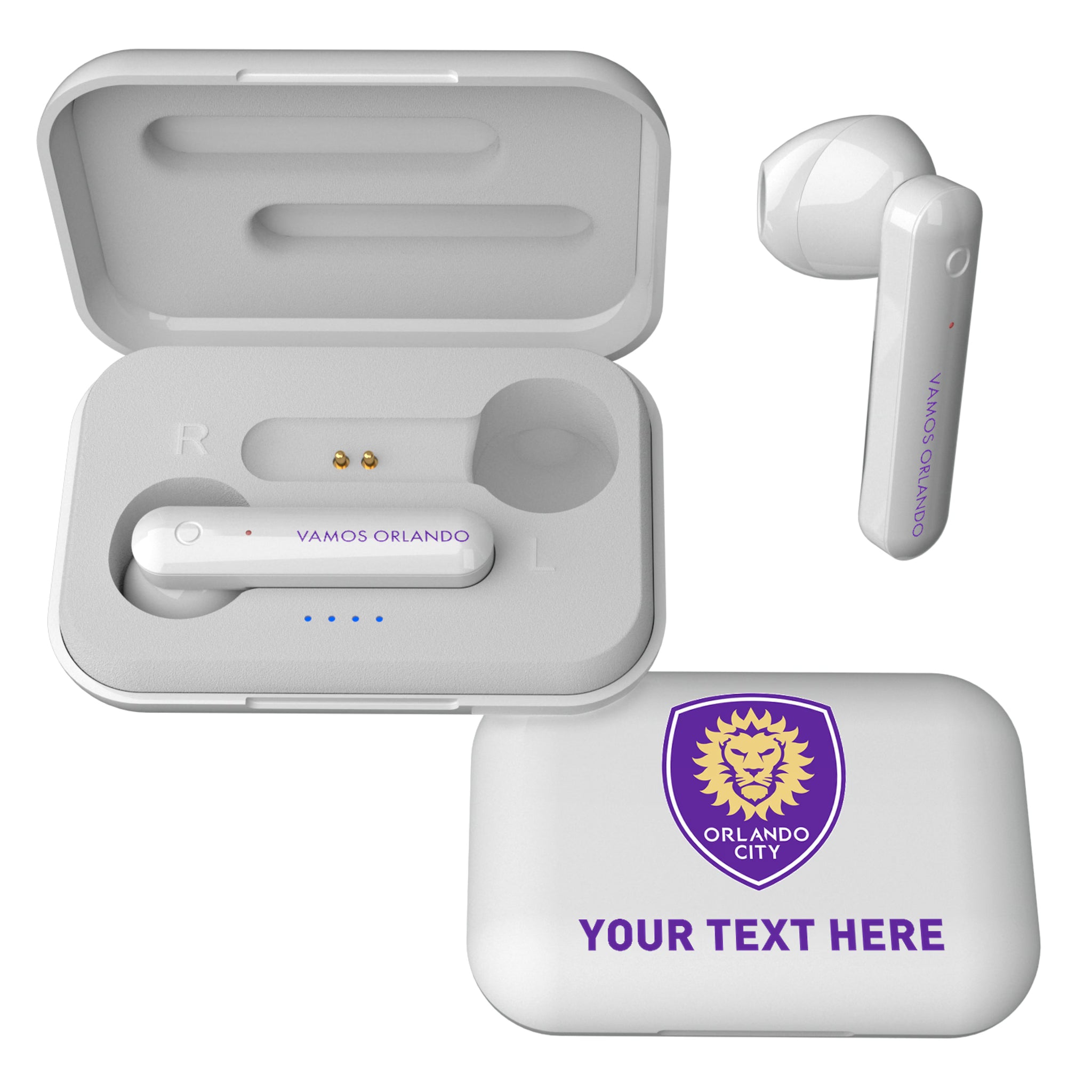 Orlando City Soccer Club Personalized Insignia Wireless TWS Earbuds