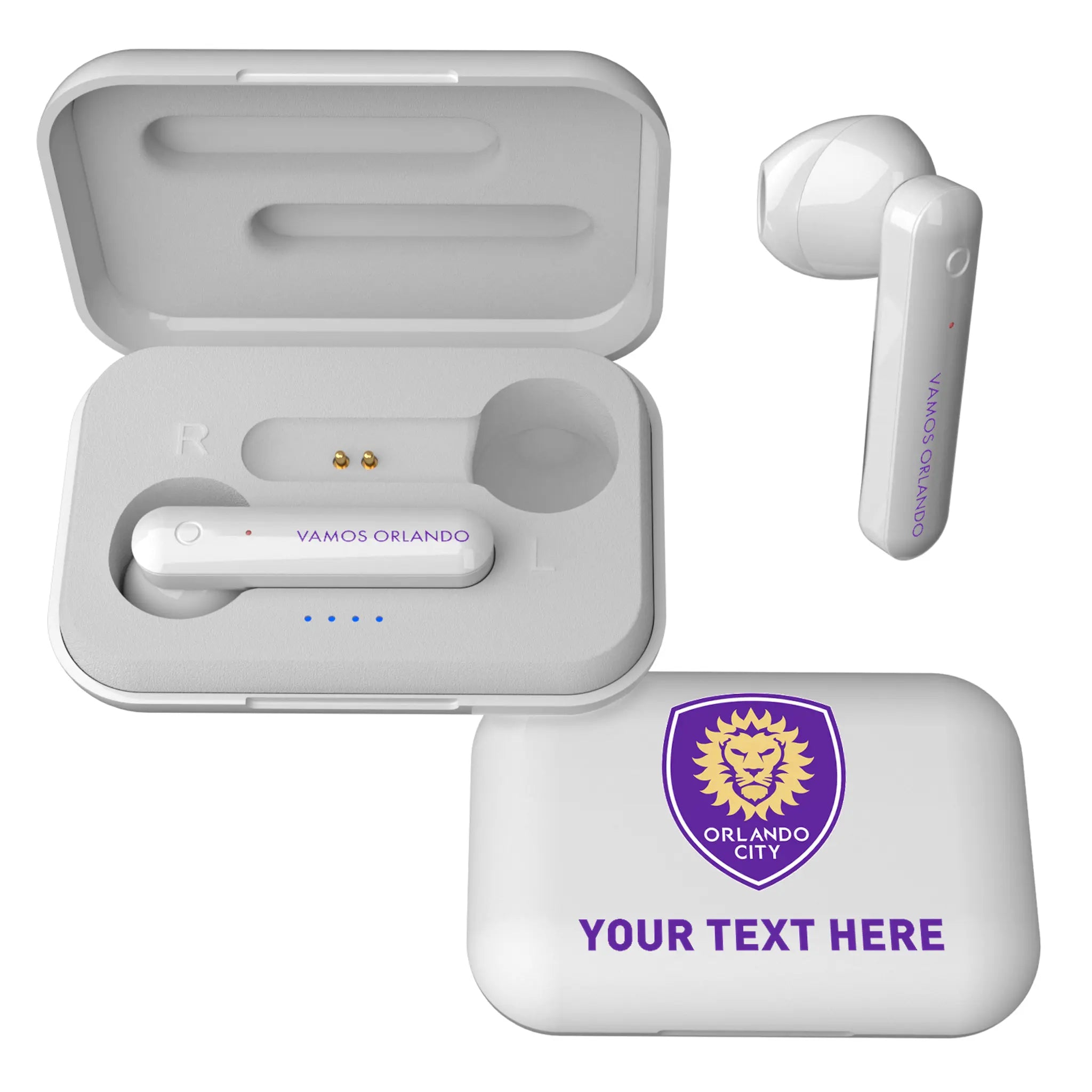 Orlando City Soccer Club Personalized Insignia Wireless TWS Earbuds