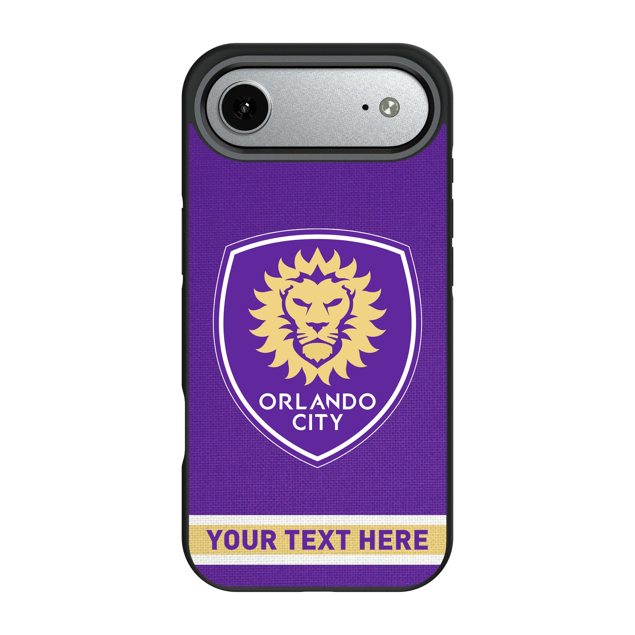 Orlando City Soccer Club Personalized Stripe iPhone Bump Phone Case for Apple iPhone#Device_iPhone Air
