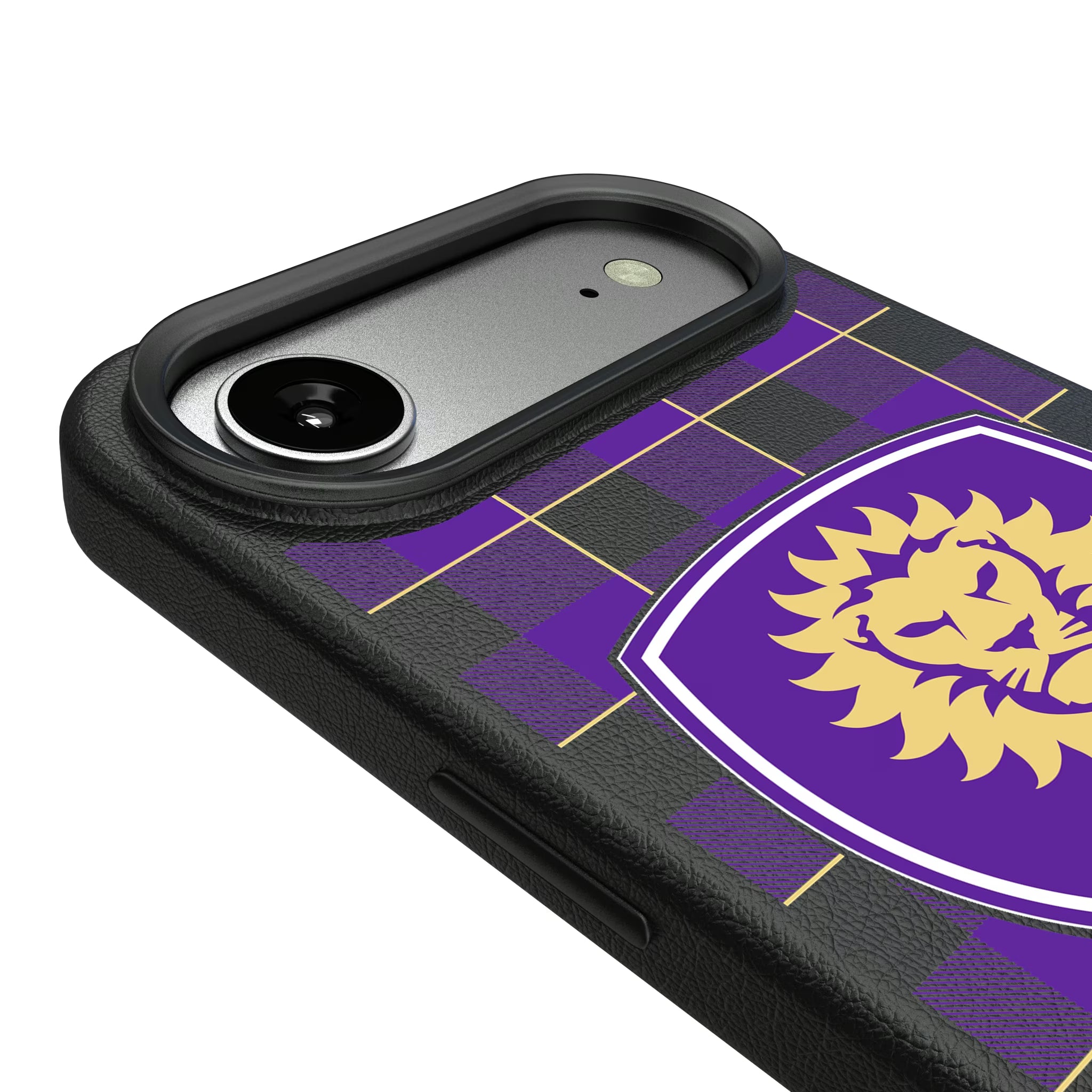 Orlando City Soccer Club Plaid iPhone MagSafe Compatible Phone Case for Apple iPhone - Detail#Device_iPhone Air