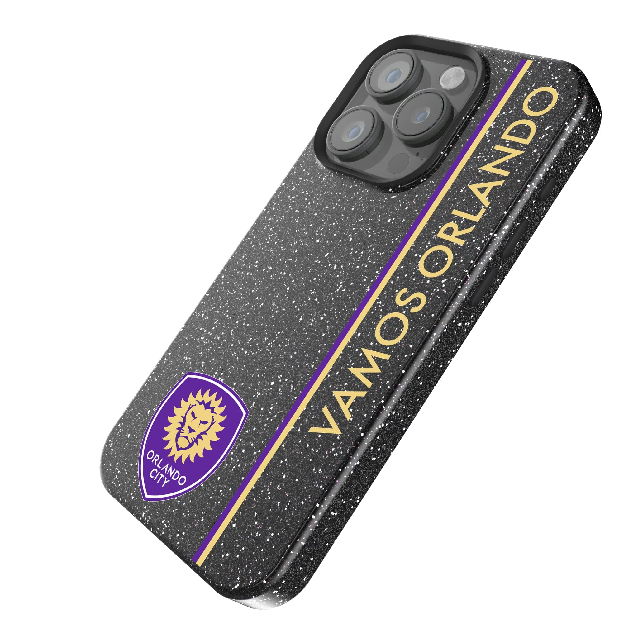 Orlando City Soccer Club Sidebar iPhone Bling Phone Case for Apple iPhone - Isometric View