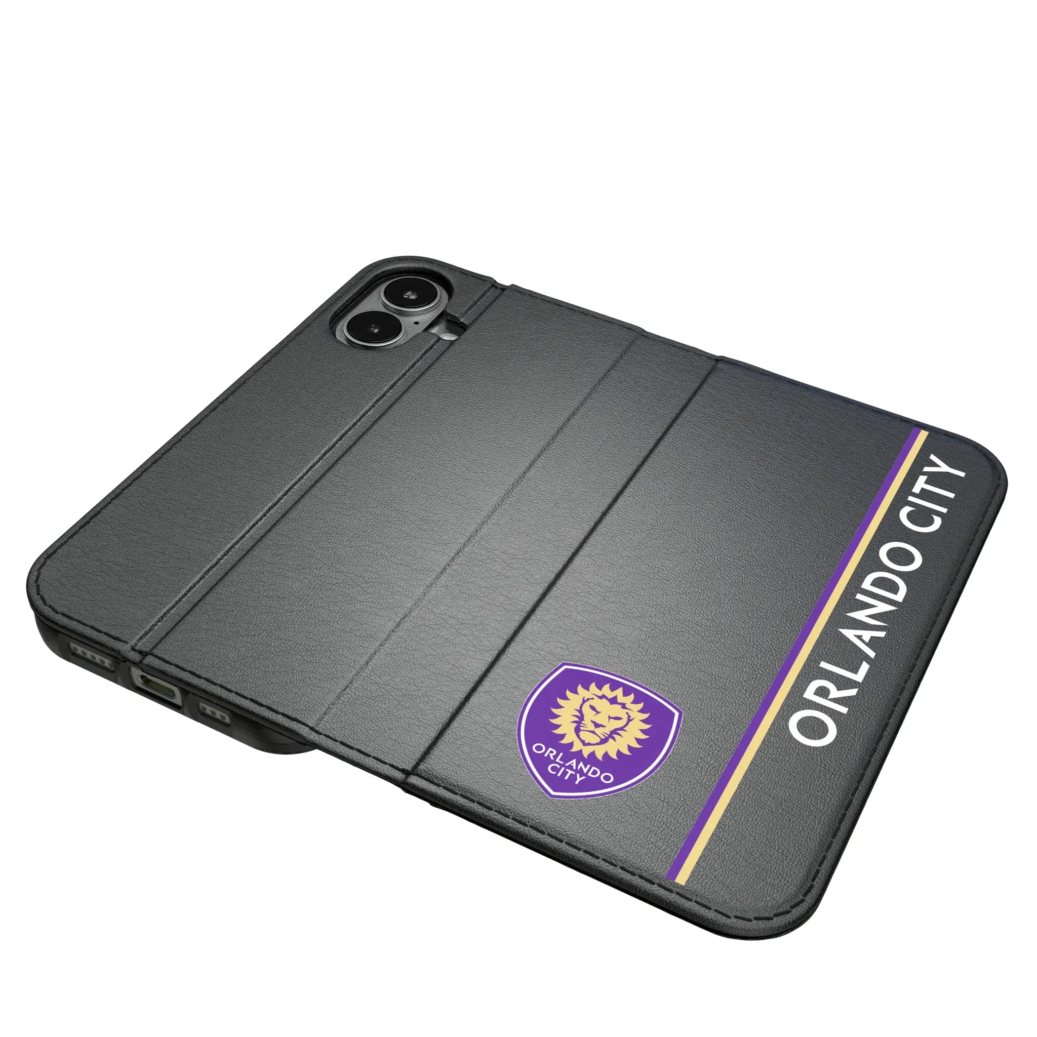 Orlando City Soccer Club Sidebar iPhone Folio Phone Case for Apple iPhone#Device_iPhone 17