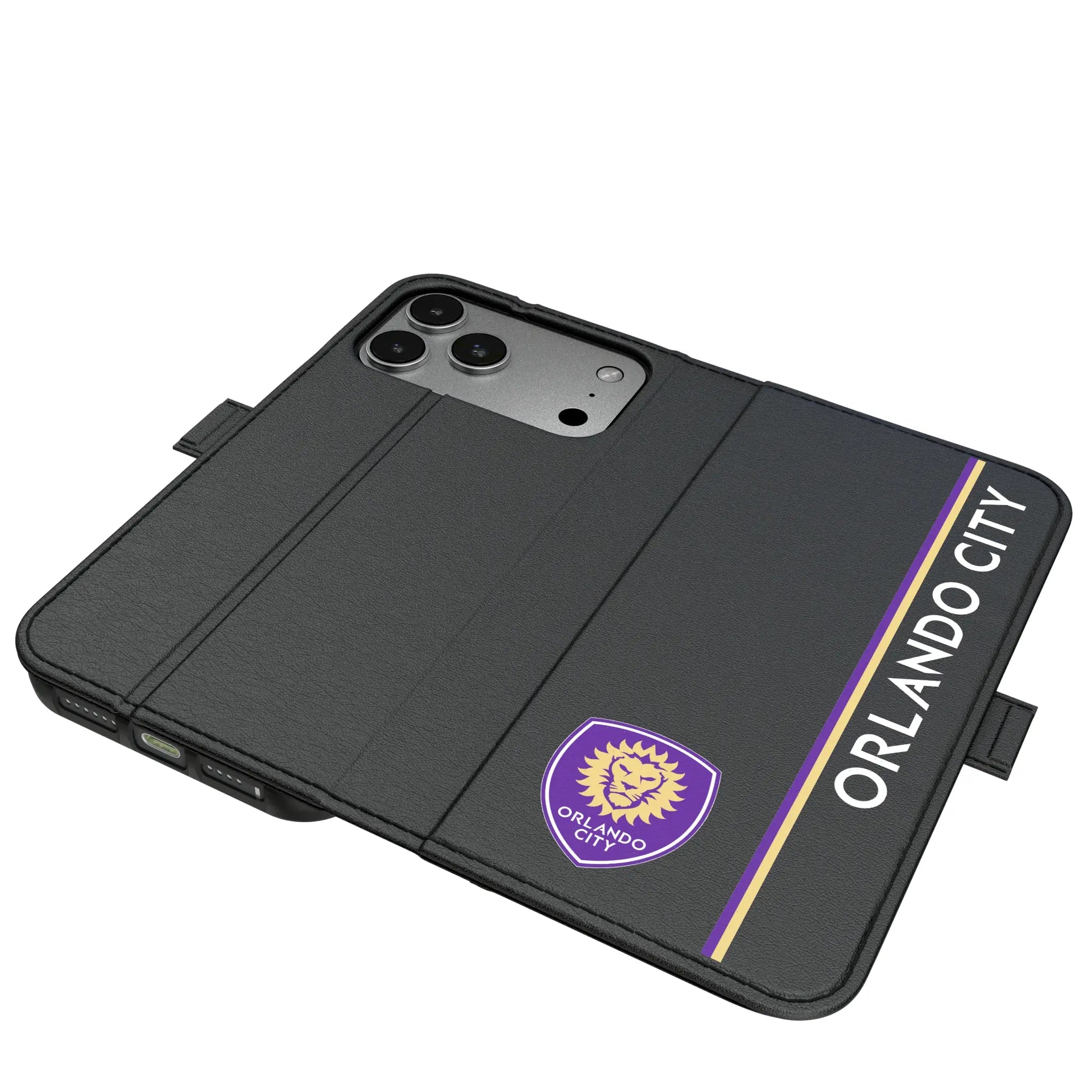 Orlando City Soccer Club Sidebar iPhone Folio Phone Case for Apple iPhone#Device_iPhone 17 Pro Max