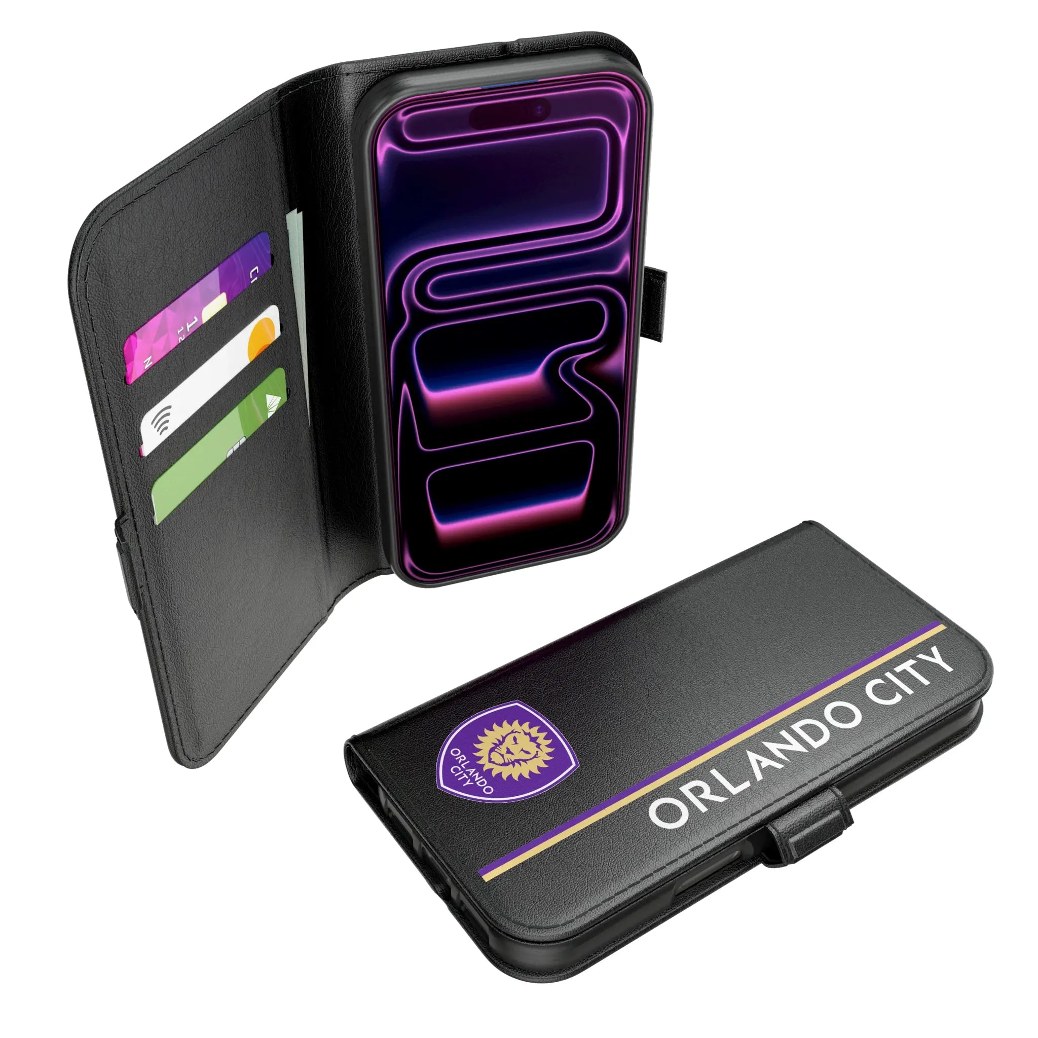 Orlando City Soccer Club Sidebar iPhone Folio Phone Case for Apple iPhone#Device_iPhone 17 Pro