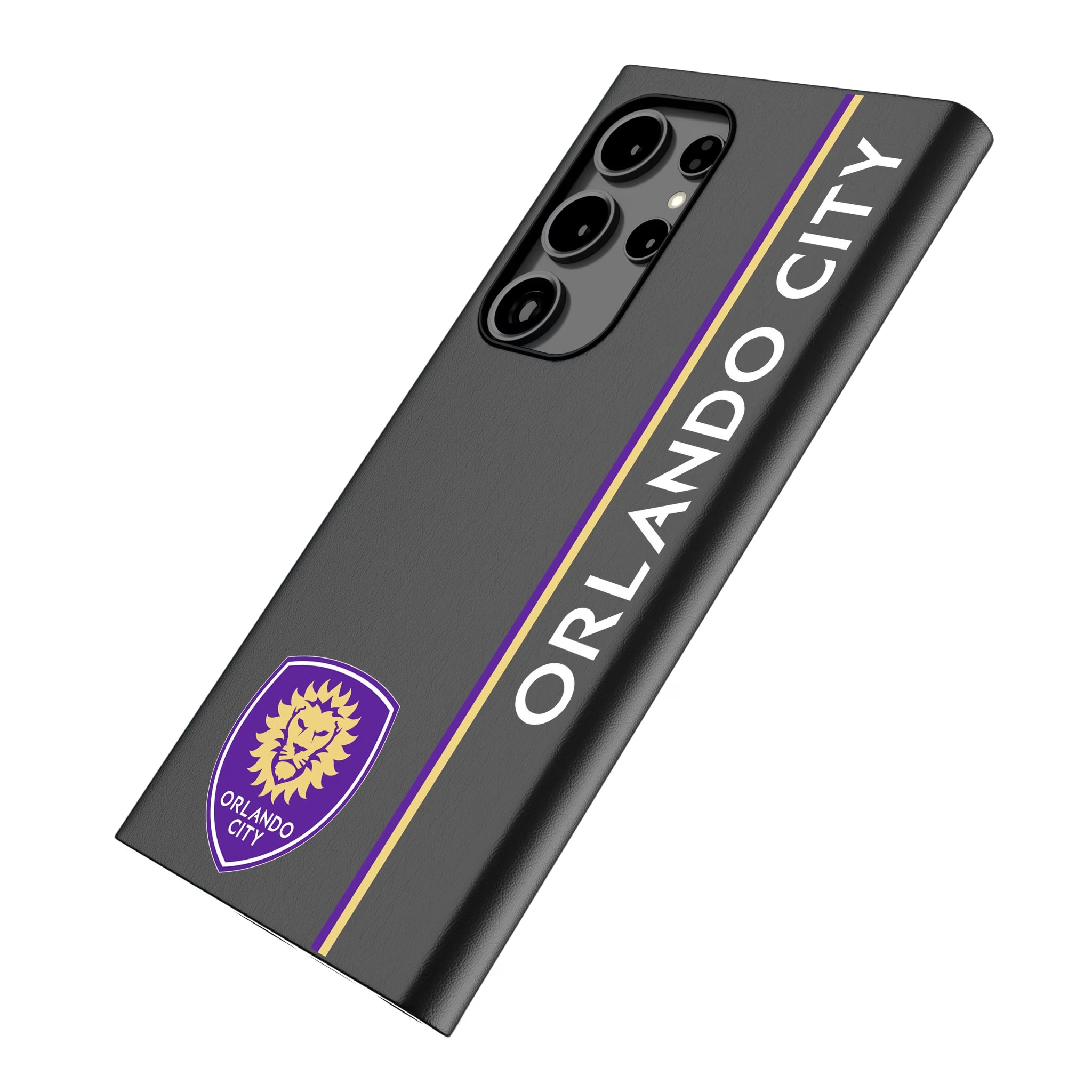 Orlando City Soccer Club Sidebar Galaxy MagSafe Compatible Phone Case for Samsung Galaxy - Isometric View
