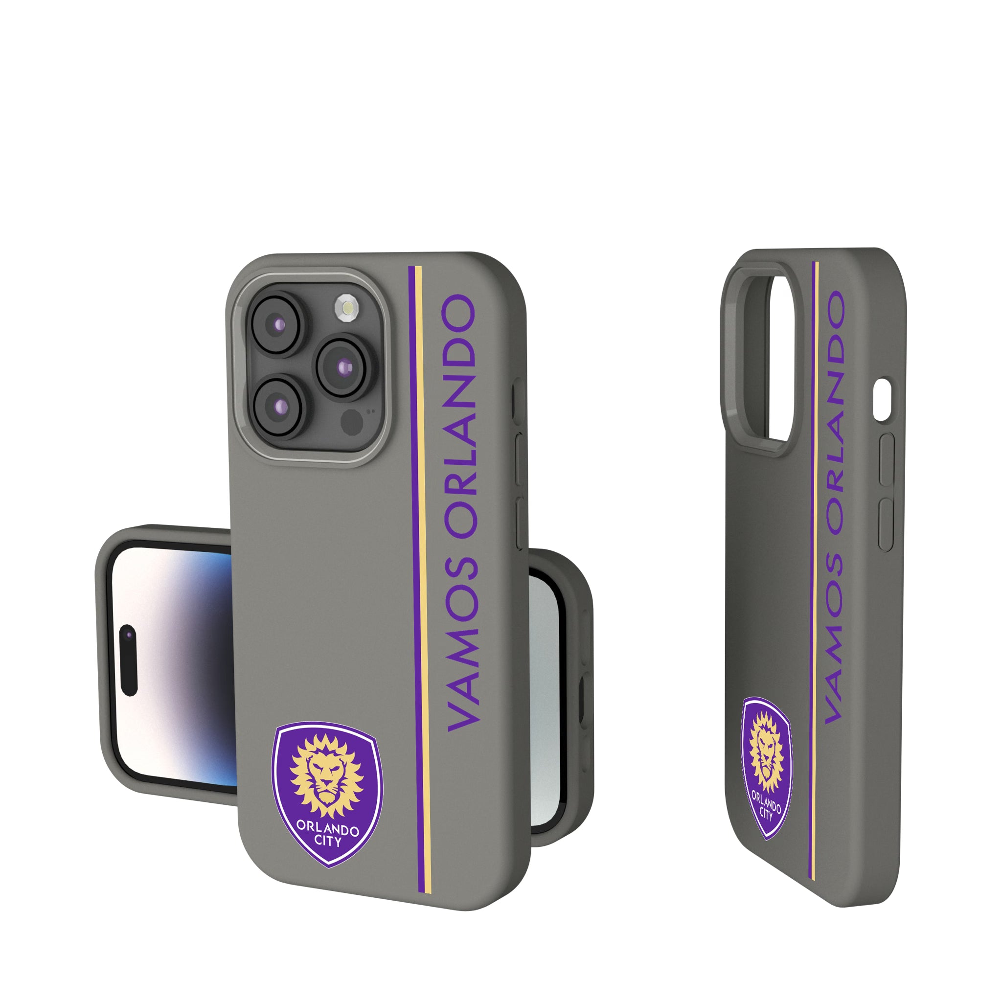 Orlando City Soccer Club Sidebar iPhone Soft Touch Phone Case for Apple iPhone