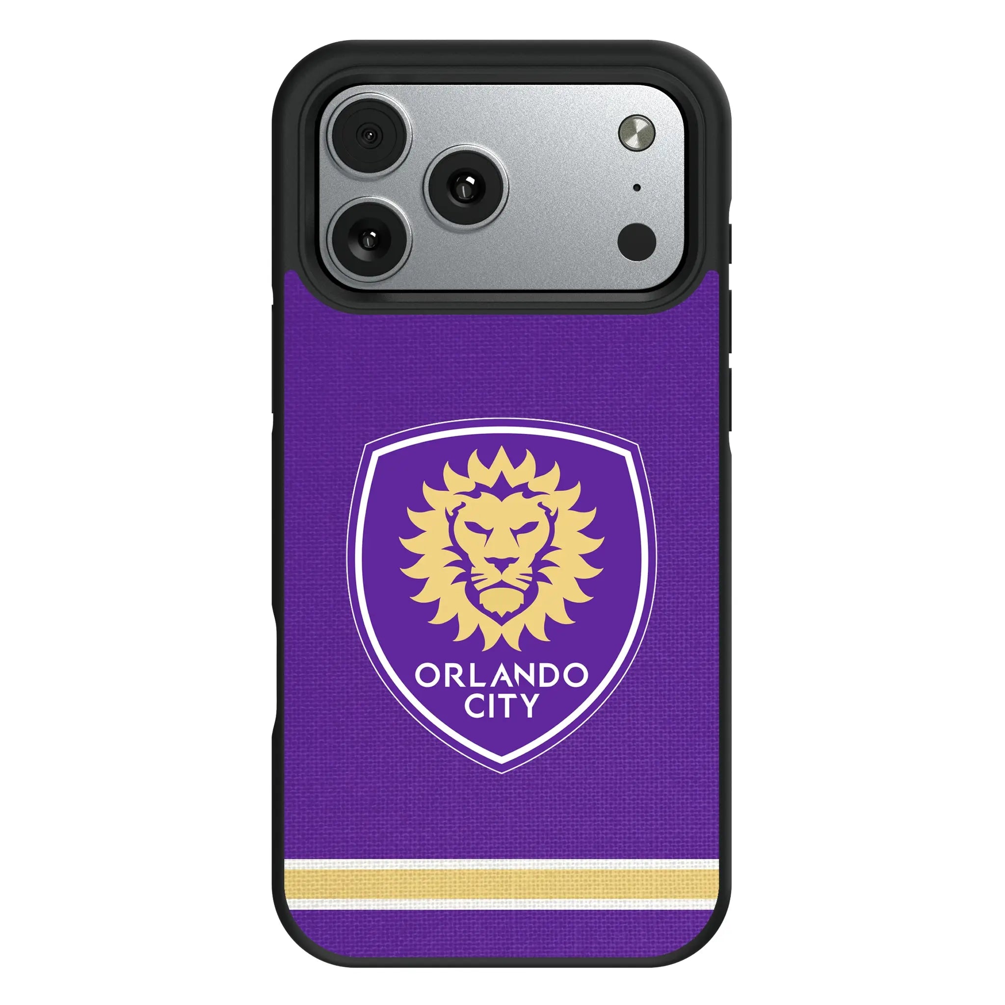 Orlando City Soccer Club Stripe iPhone Bump Phone Case for Apple iPhone#Device_iPhone 17 Pro Max