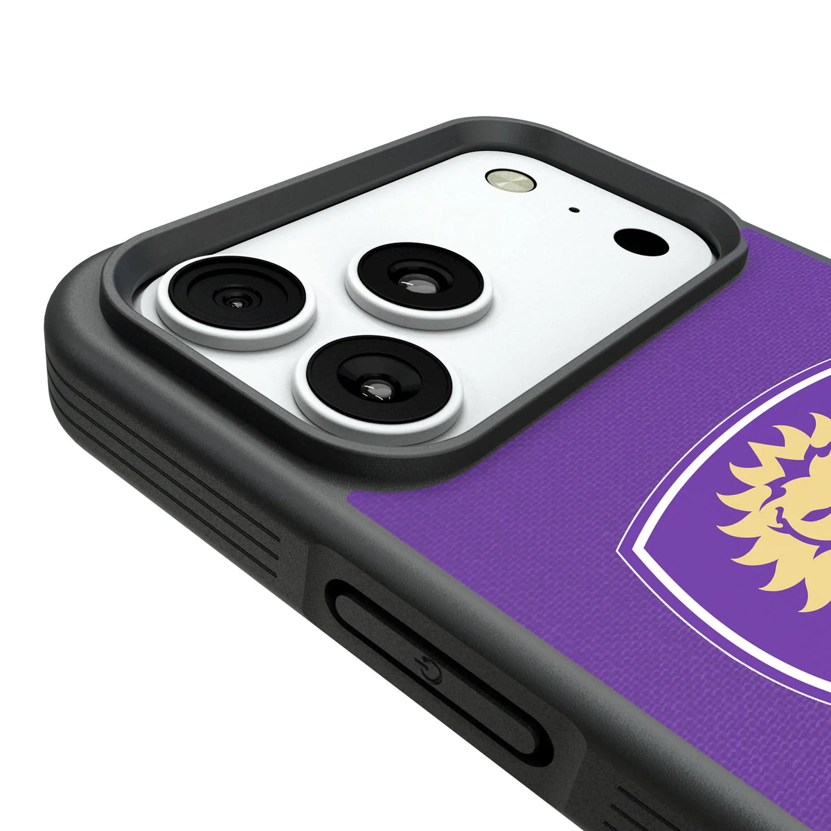 Orlando City Soccer Club Stripe iPhone Bump Phone Case for Apple iPhone - Detail#Device_iPhone 18 Pro Max