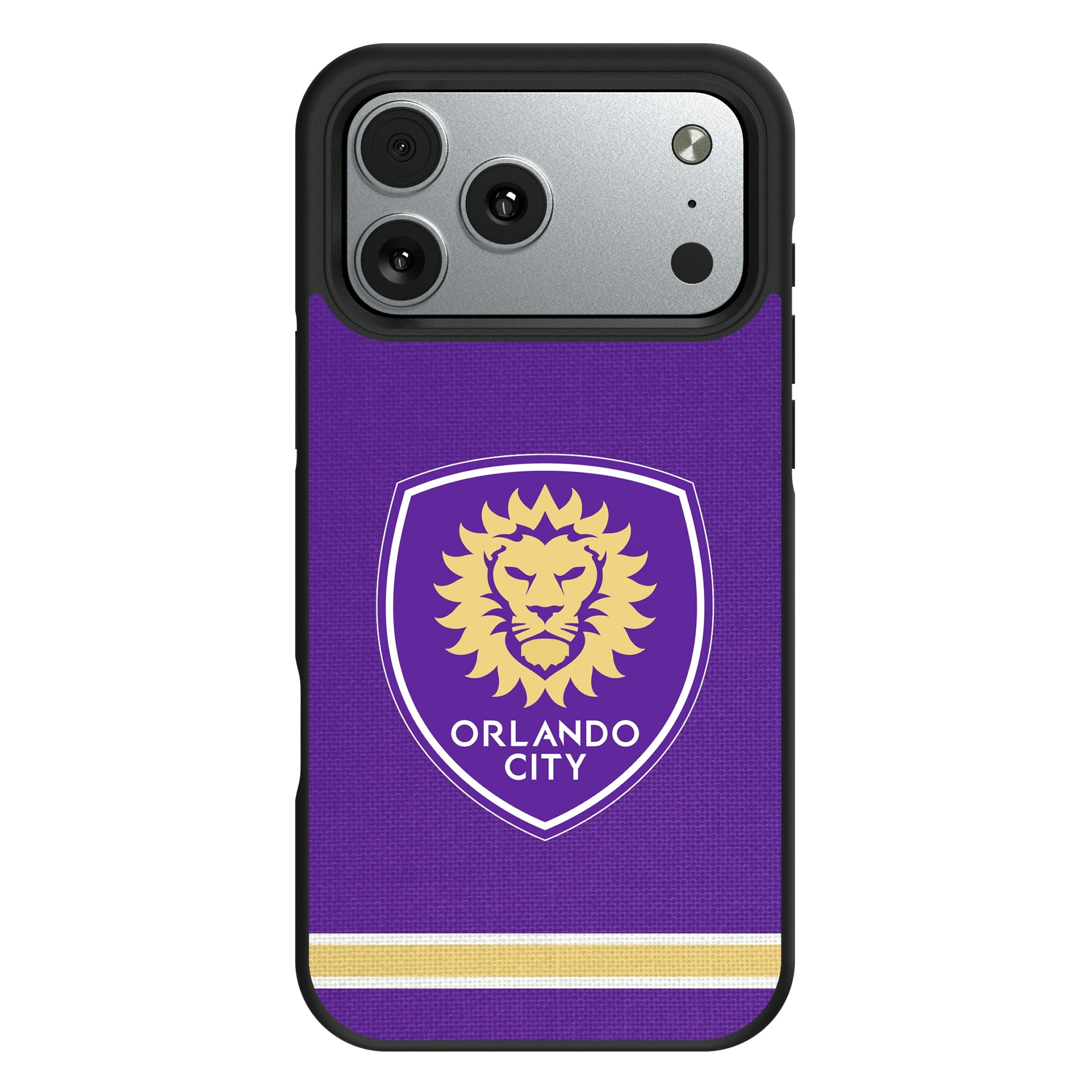 Orlando City Soccer Club Stripe iPhone Bump Phone Case for Apple iPhone#Device_iPhone 17 Pro Max